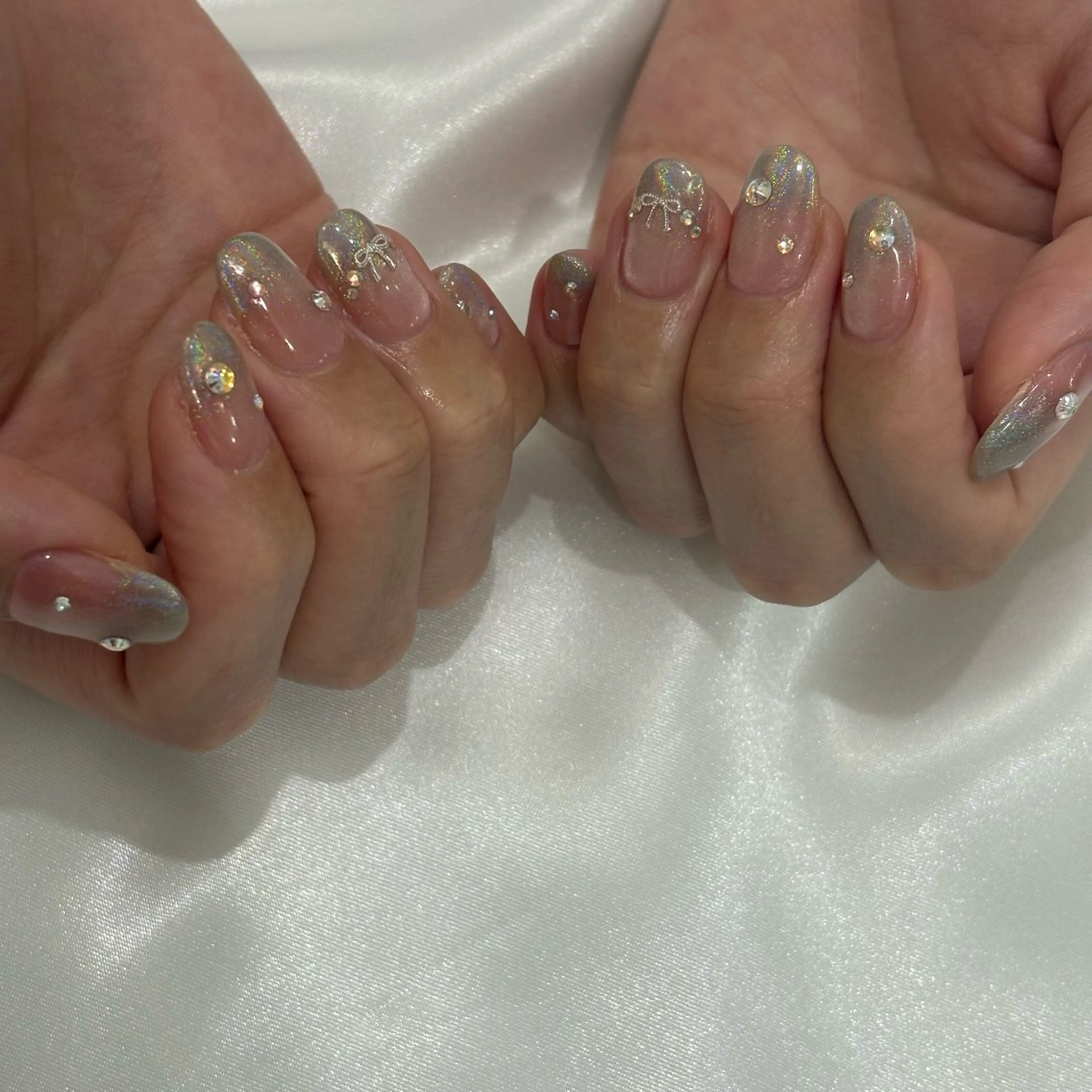 ネイル ミラーネイル ハンドネイル SOL NAILのネイルデザイン