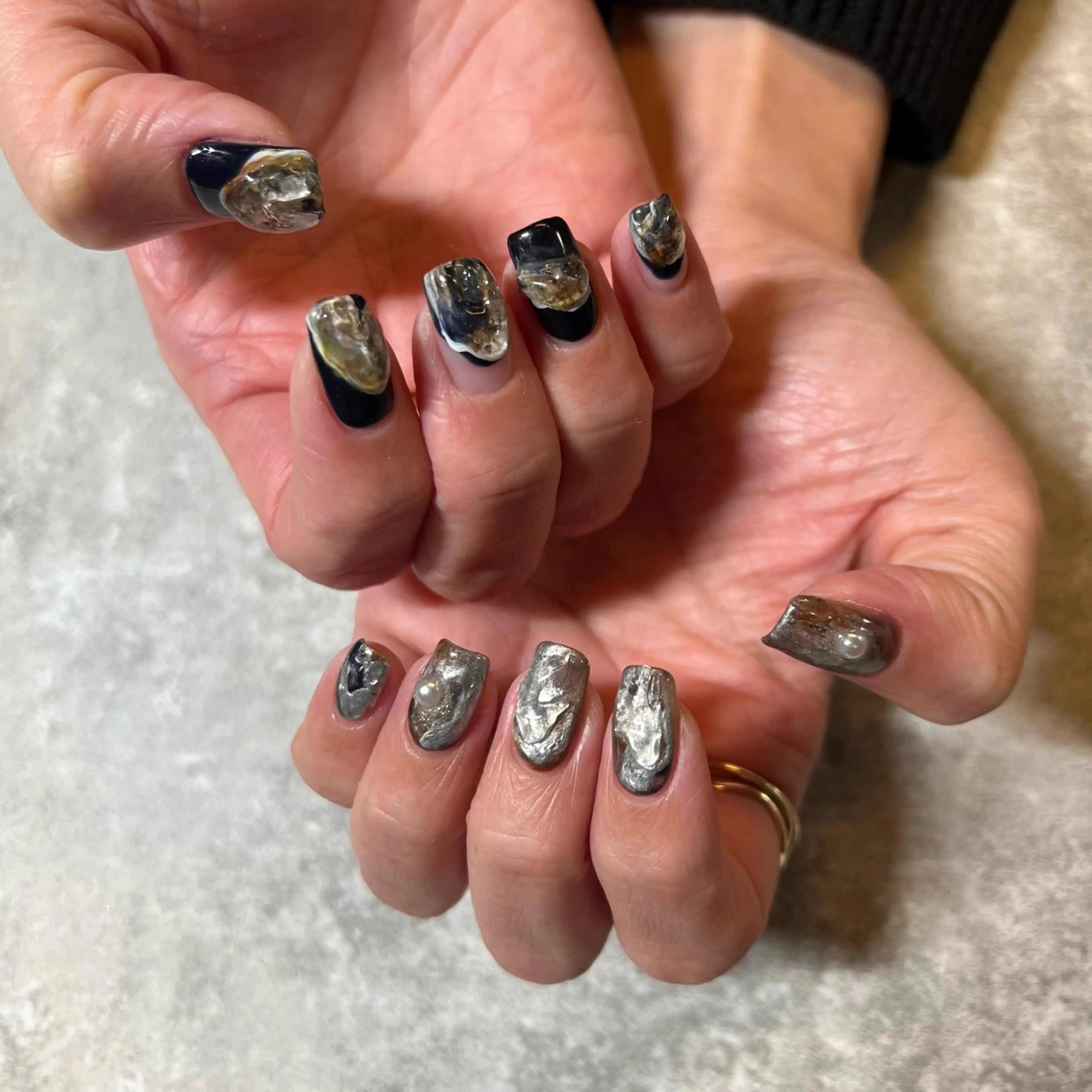 ネイル ハンドネイル 谷川 薫のネイルデザイン