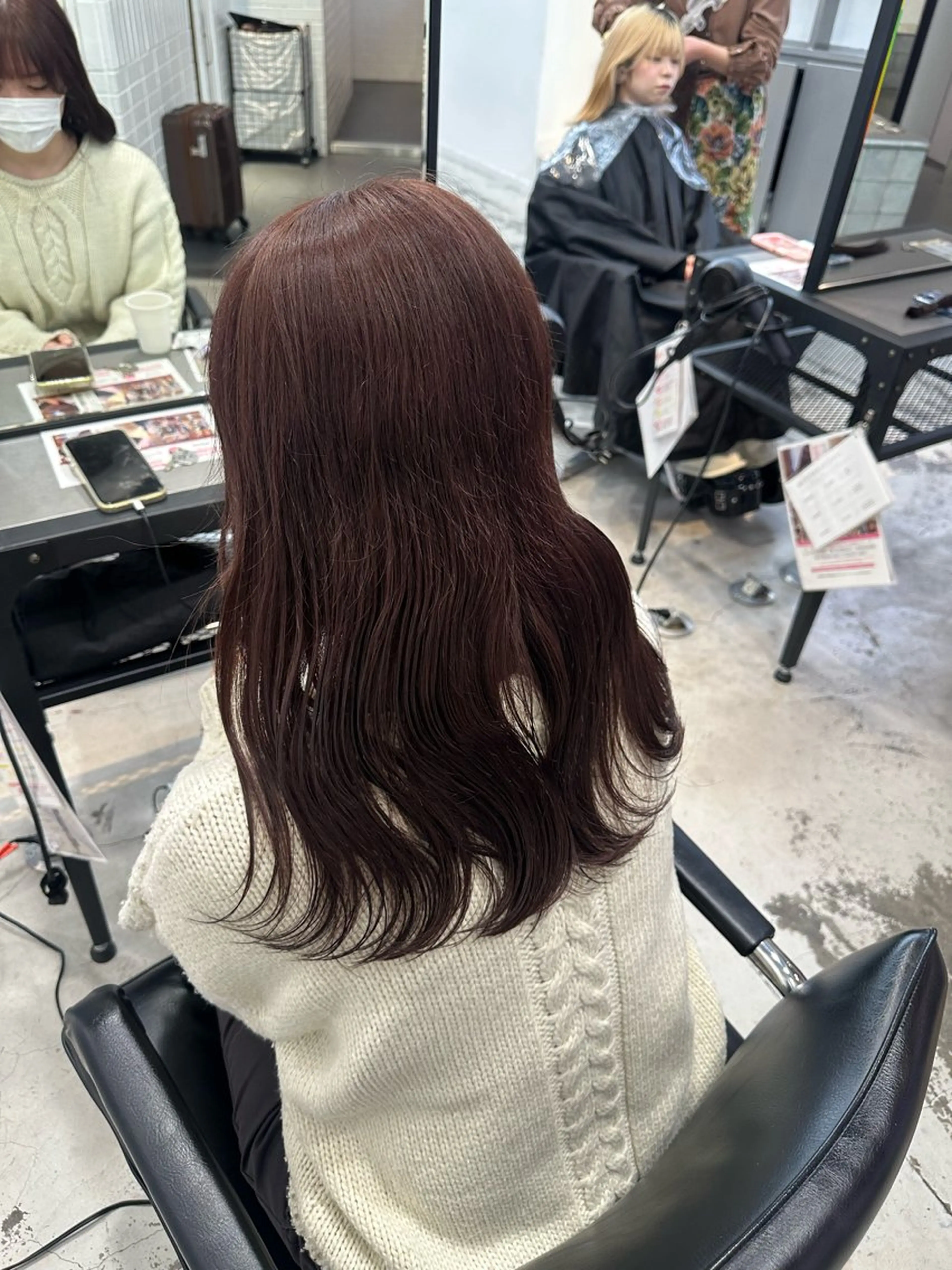 ロング カラー パーマ ヘアアレンジ 暖色💖ツヤ髪💖 masae🌼のヘアスタイル