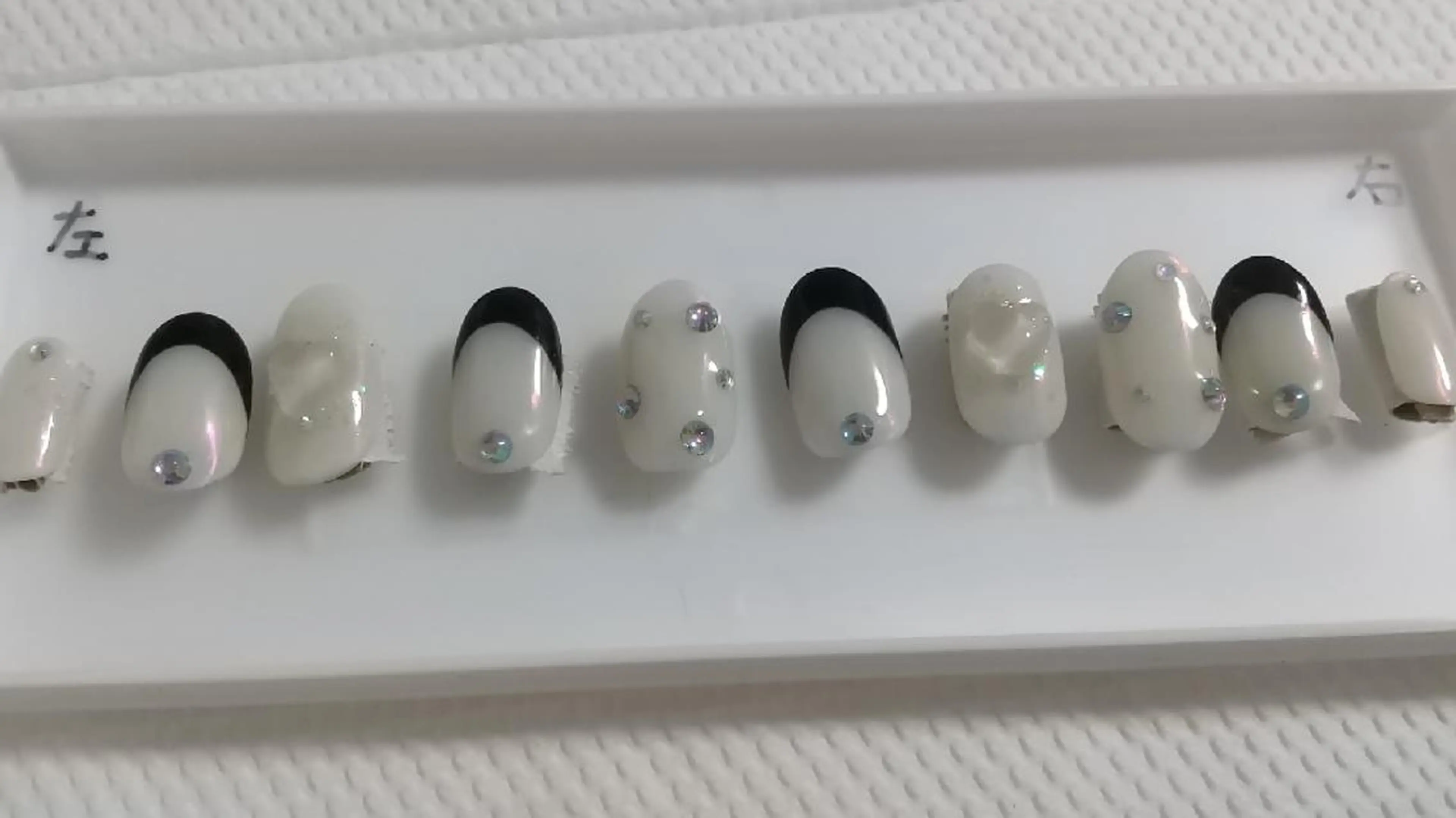 *オーダーネイルチップ* ¥13000円 つけ爪 ネイルチップ 希望のデザインのチップ御作りします。最短当日~最長3日の写真