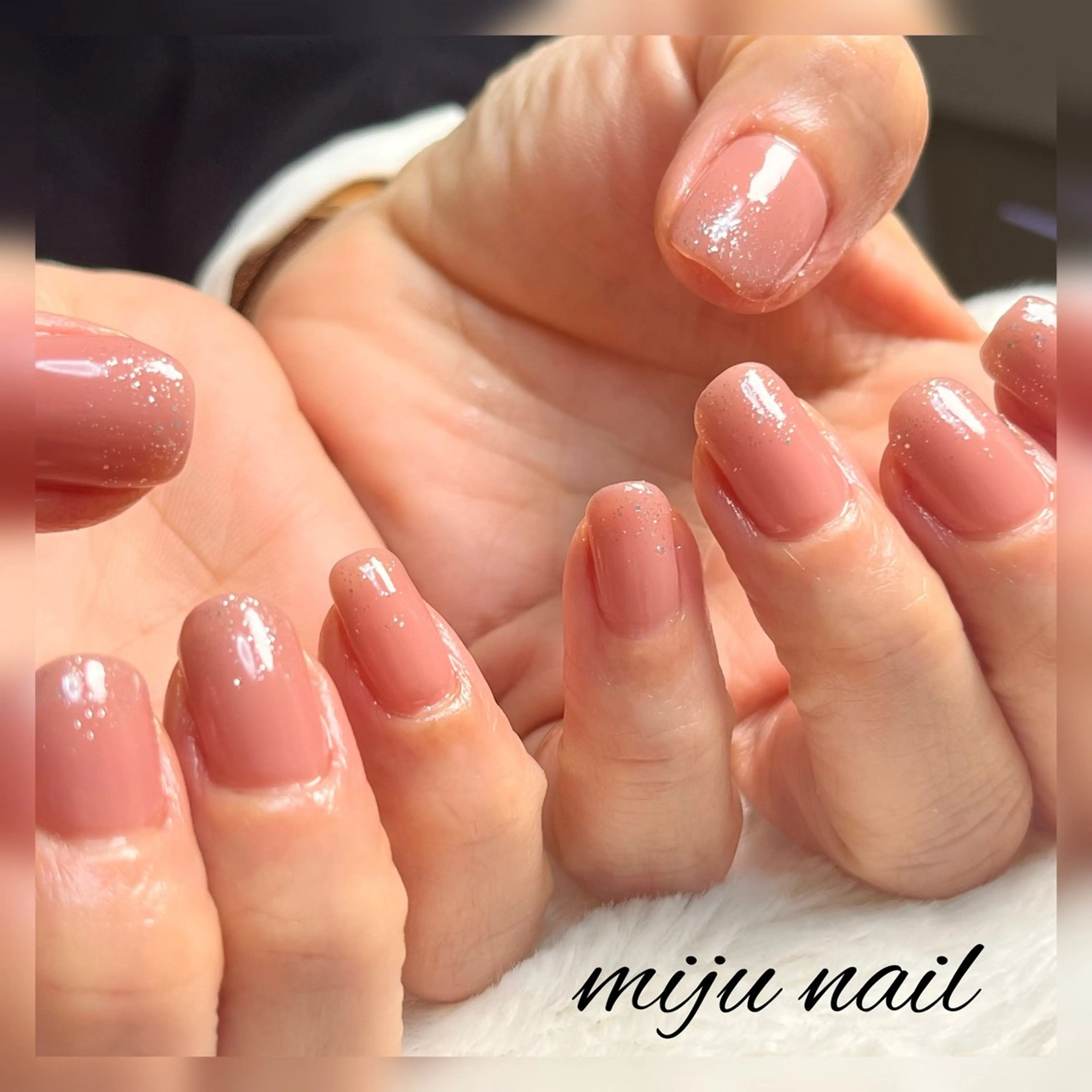ネイル ❁miju nail 大人上品/自爪育成のネイルデザイン