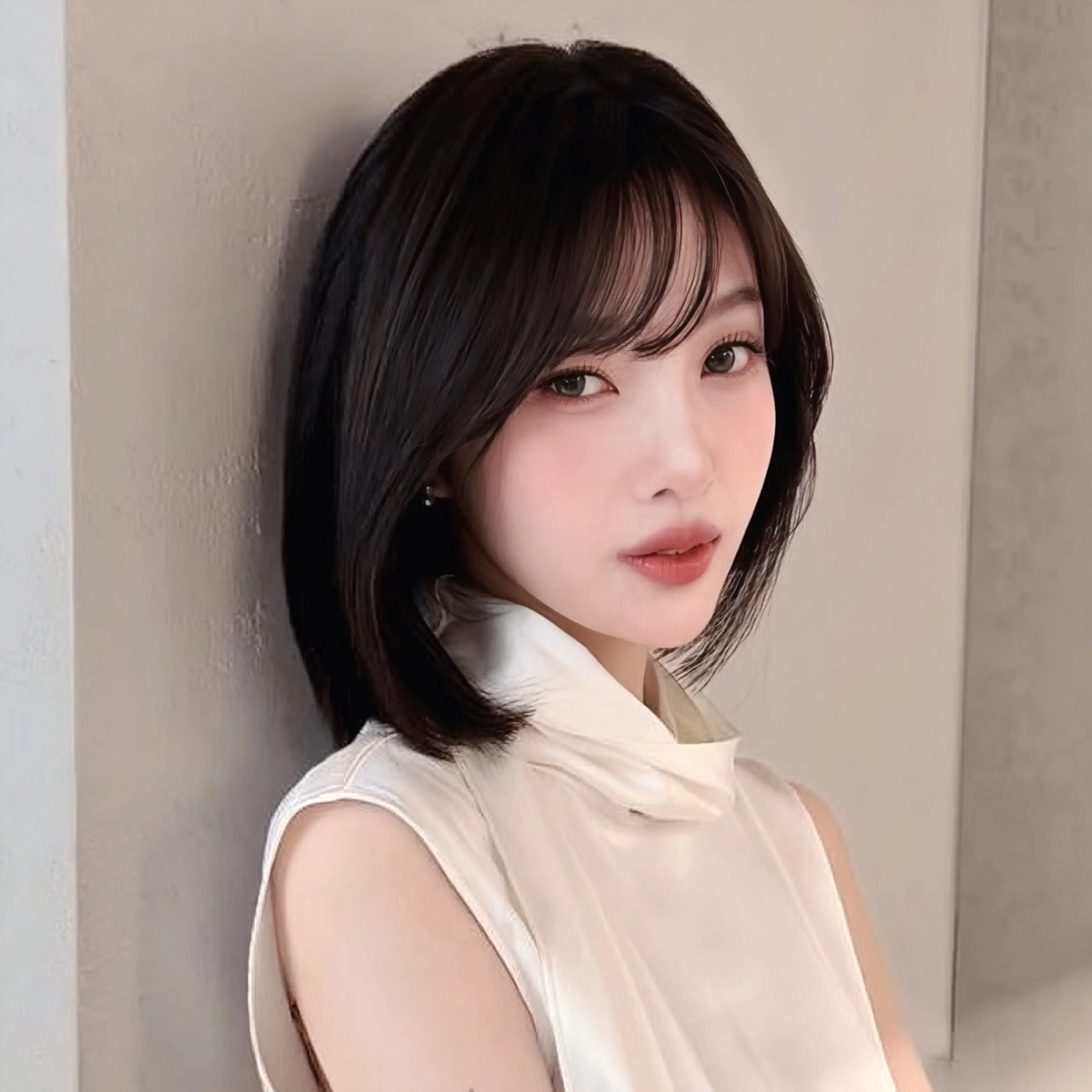 ショート ゆうさ │ ボブ 髪質改善ストレートのヘアスタイル