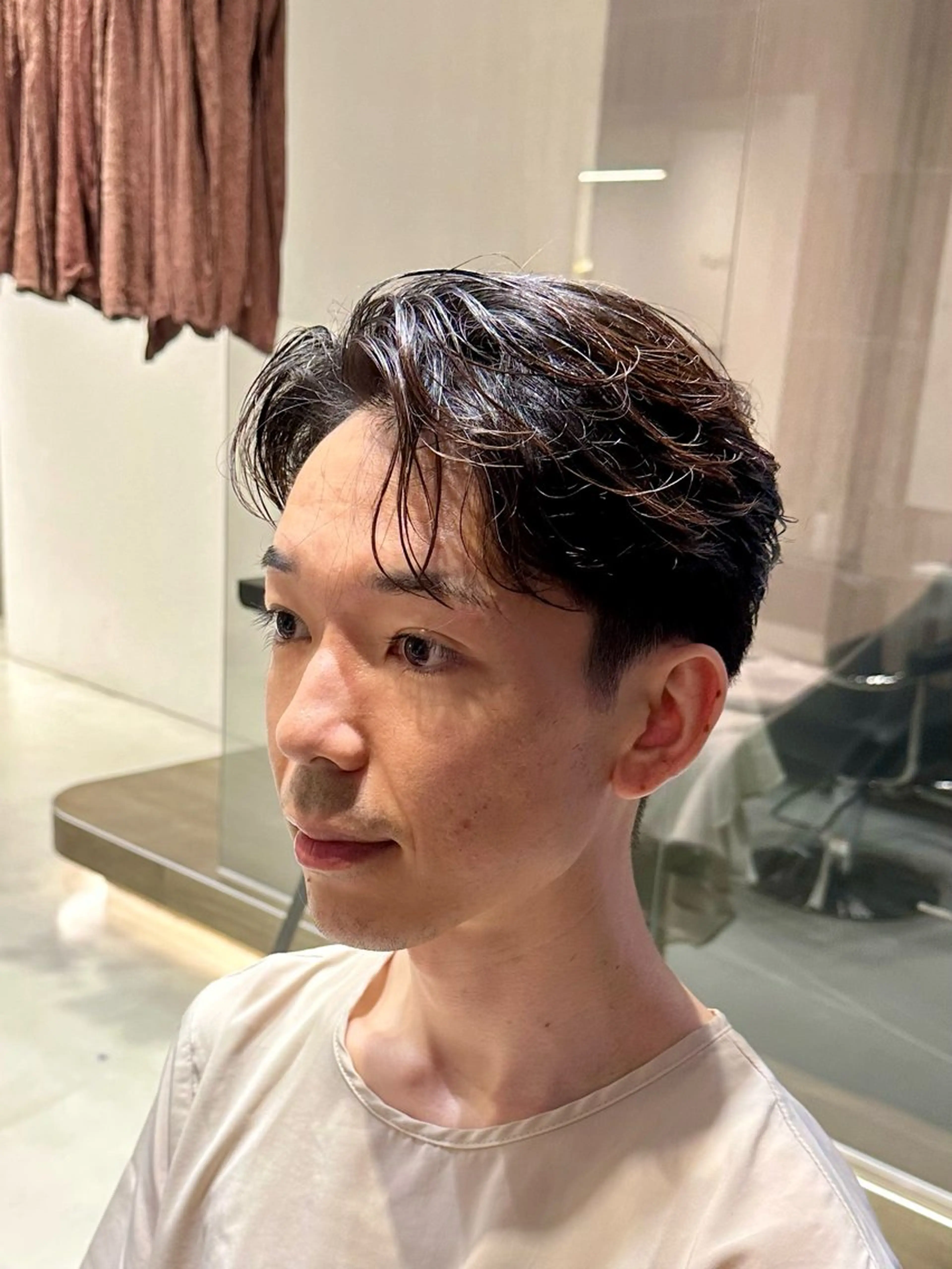 ショート メンズ 横浜/メンズ特化/ Farbe/田中颯斗のヘアスタイル