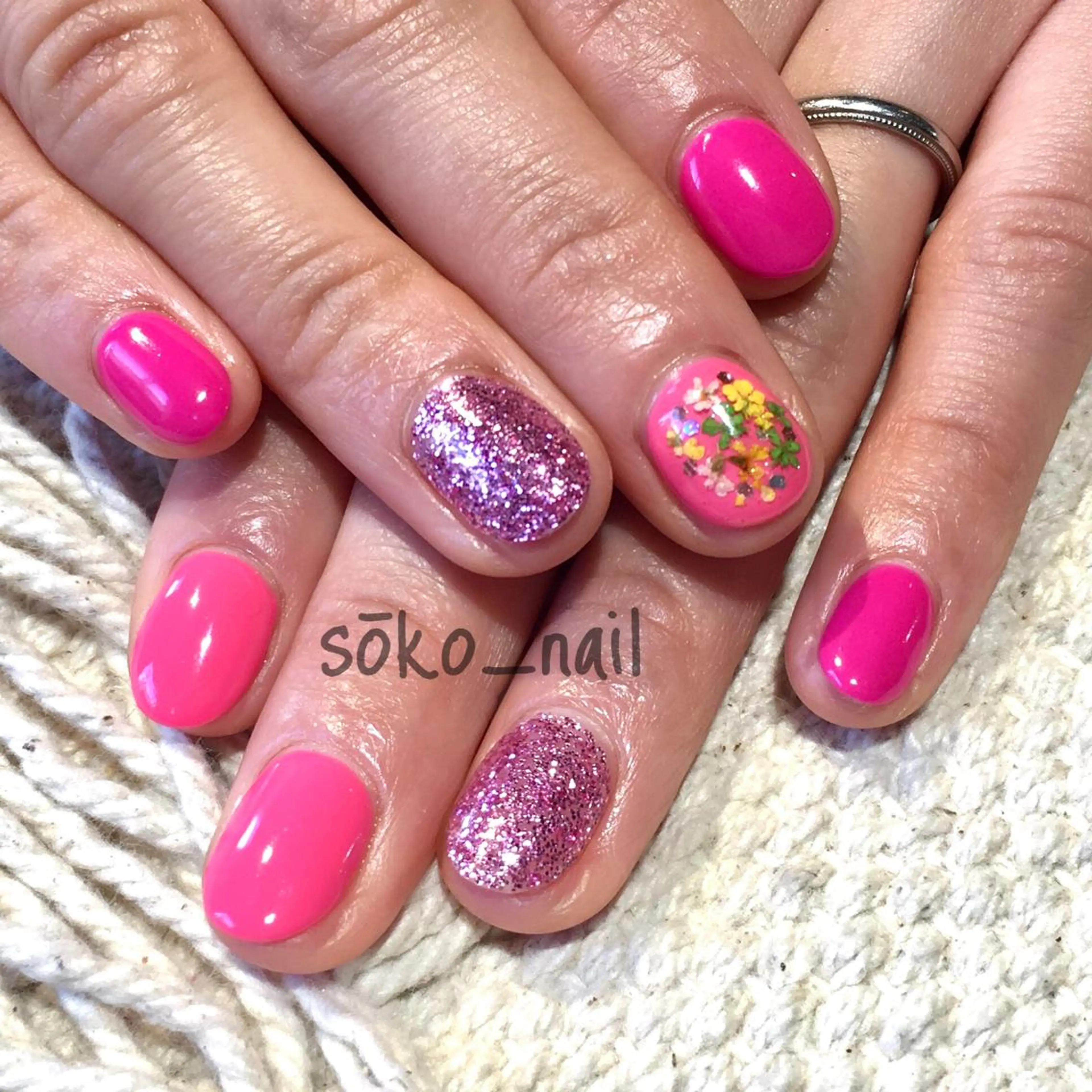 ネイル ハンドネイル megu  / sōko nailのネイルデザイン