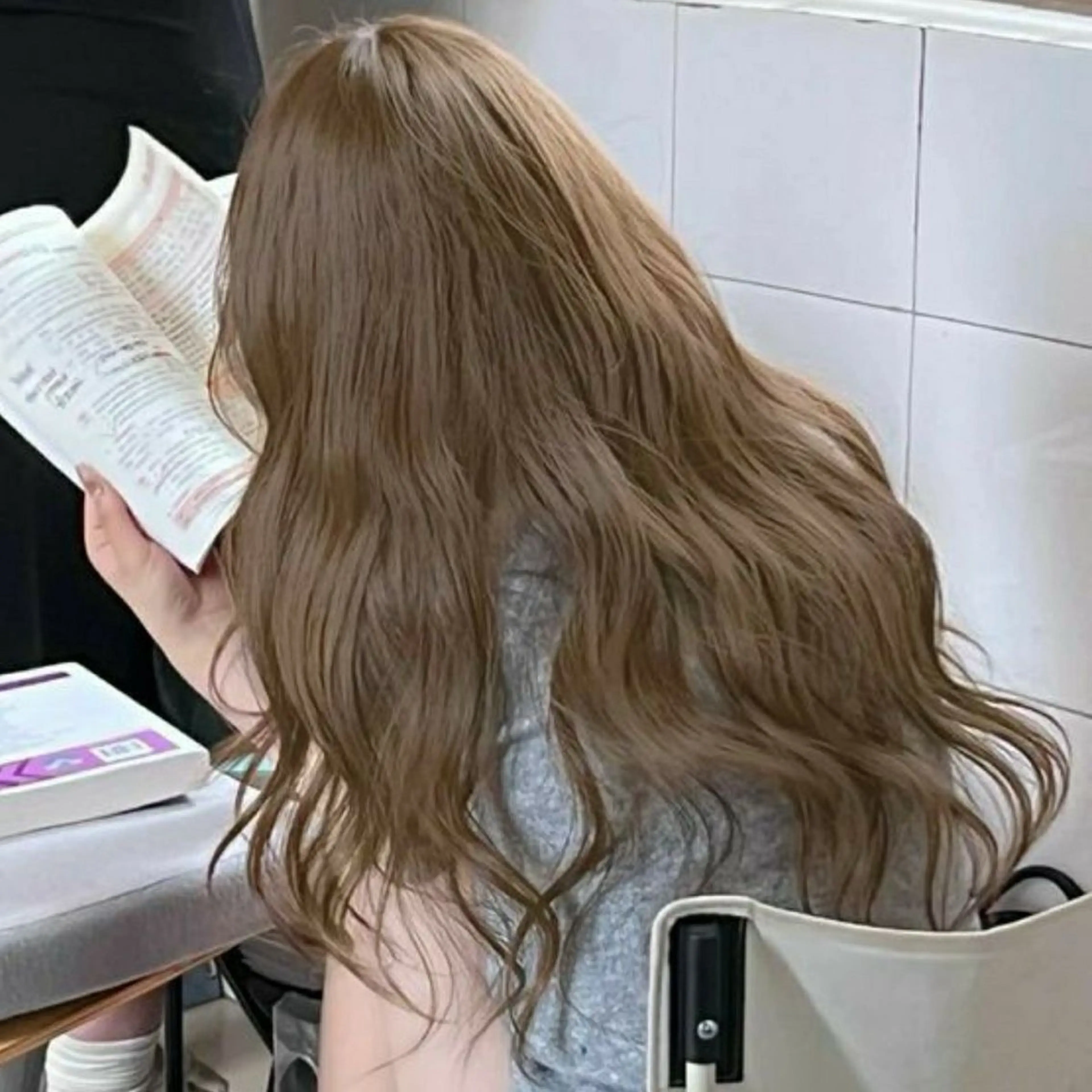 ロング カラー ヘアアレンジ カット ヘアカラー トリートメント ヘアセット 透明感💕今っぽ似合 わせ𝐍𝐨. 𝟏のヘアスタイル