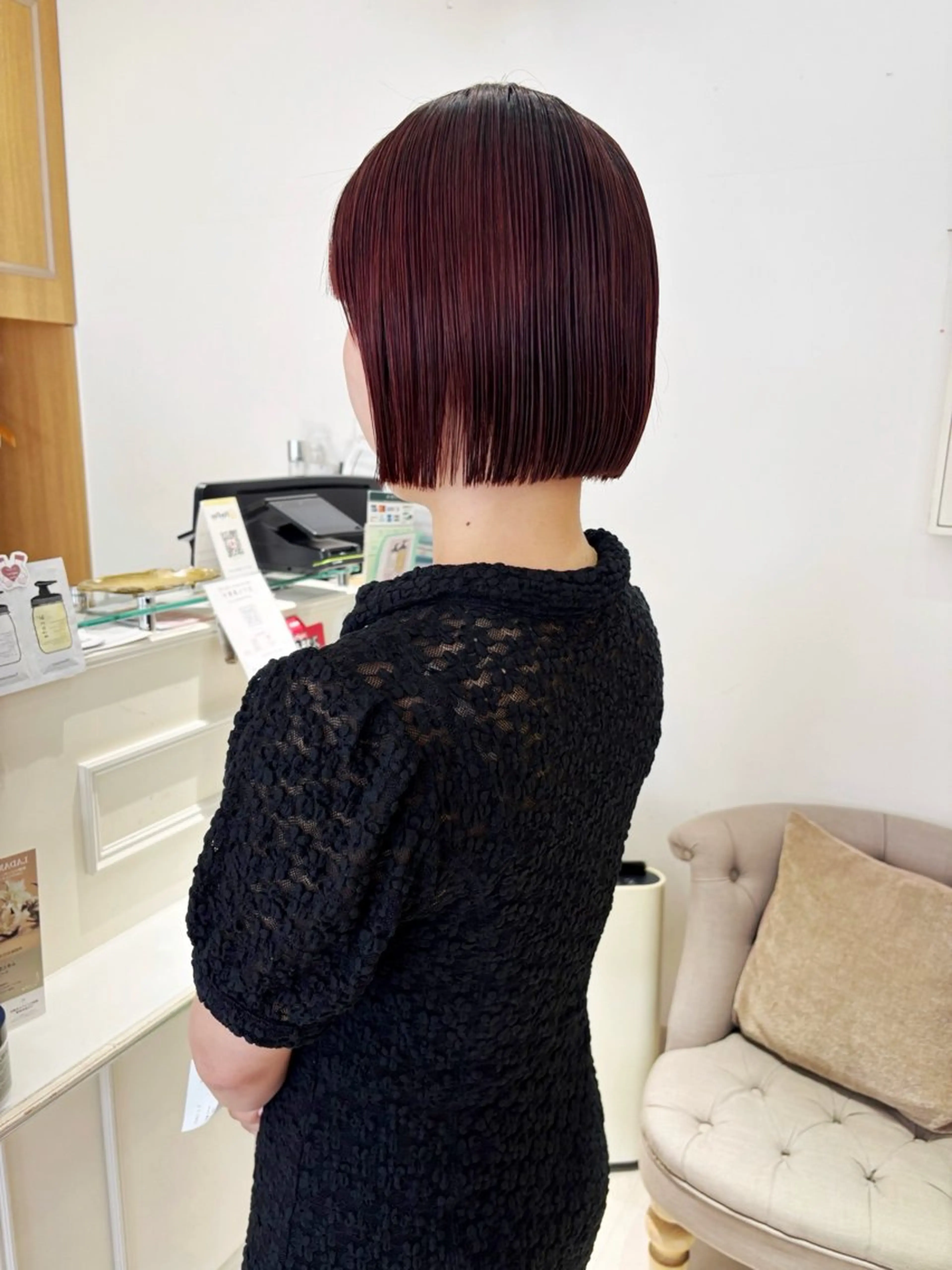 ショート カラー 齋藤 咲のヘアスタイル