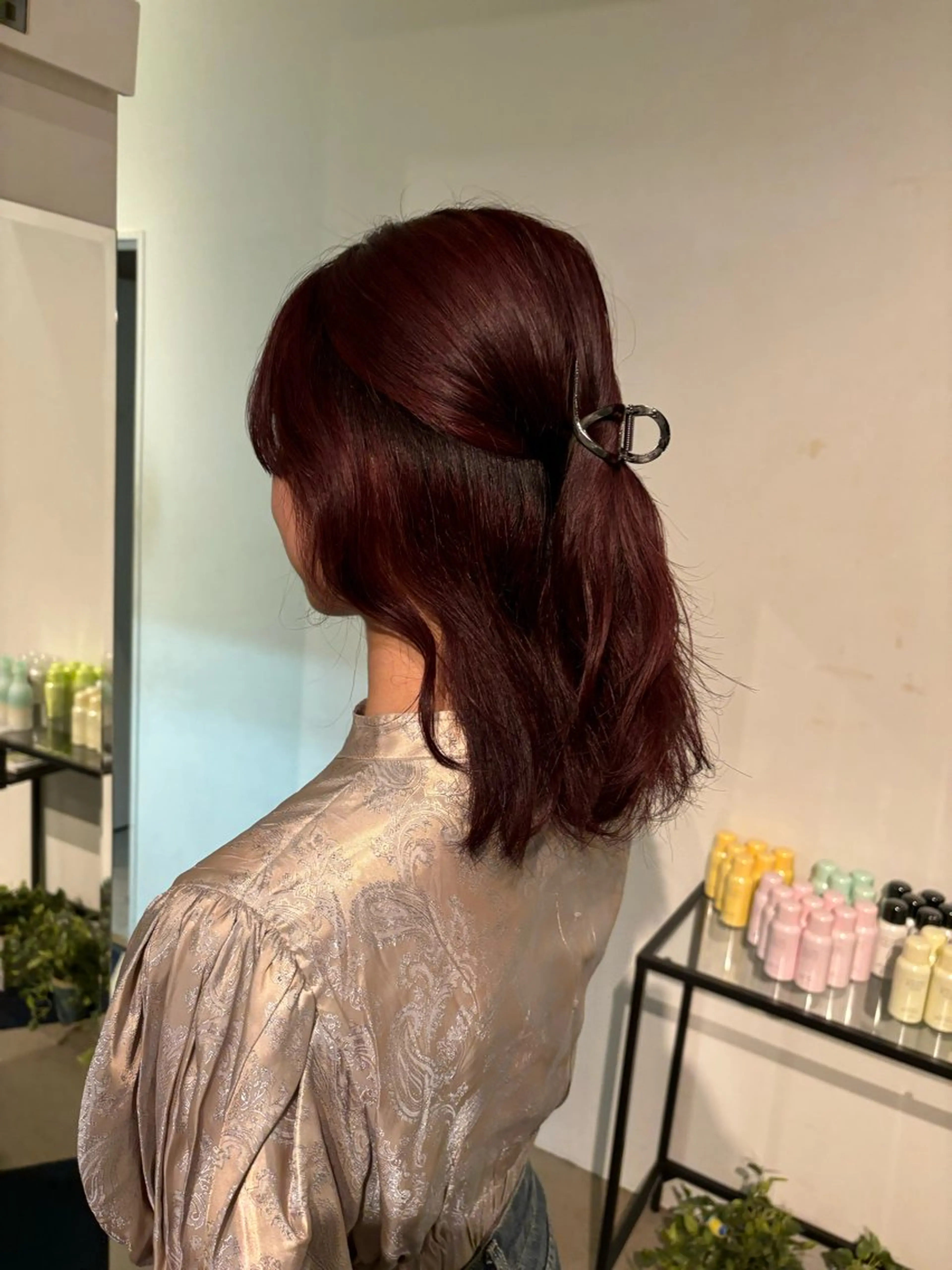 カラー ヘアカラー ワタナベ イオリ🧼のヘアスタイル