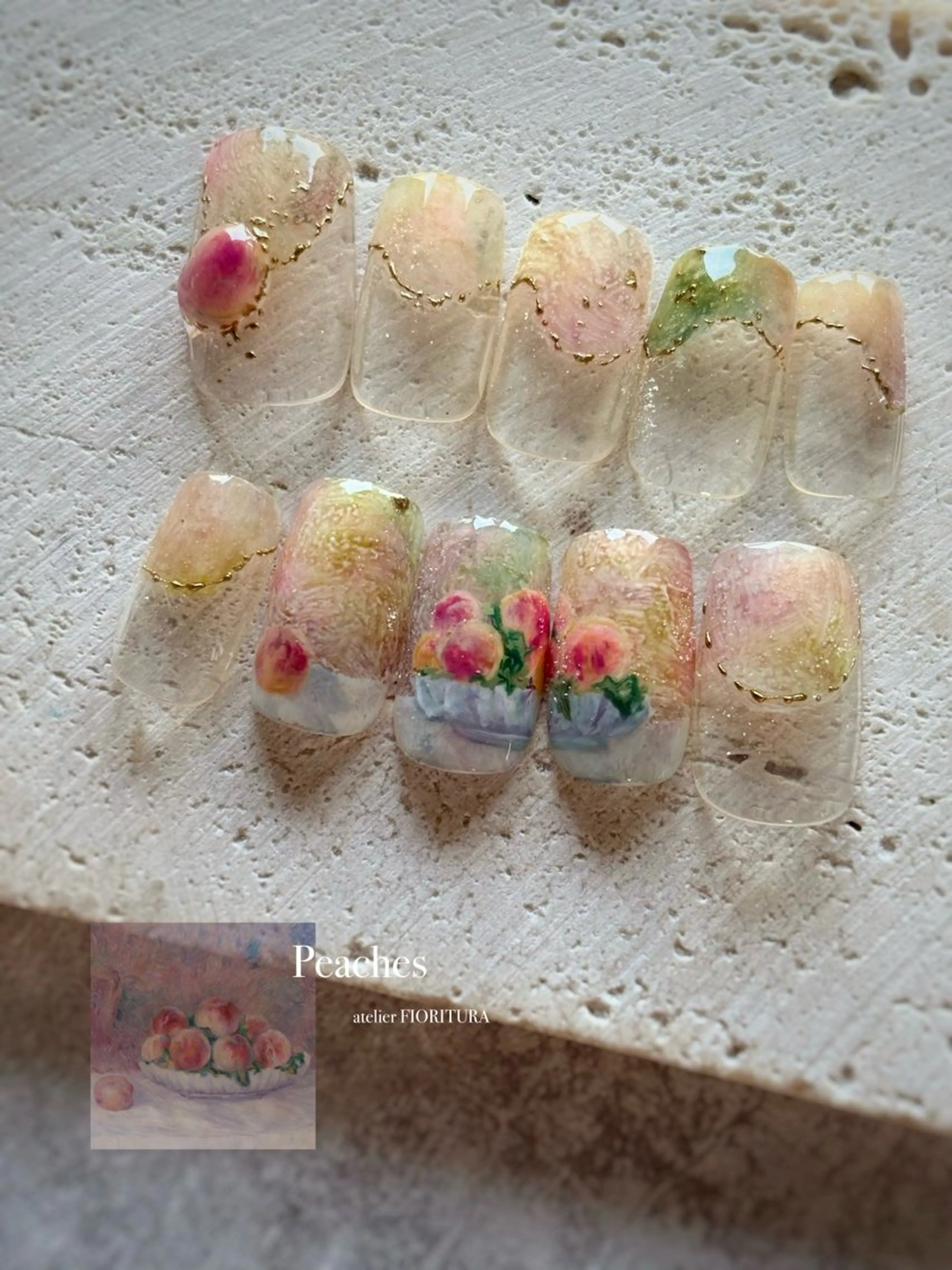 ネイル ハンドネイル FIORITURA Maikoのネイルデザイン