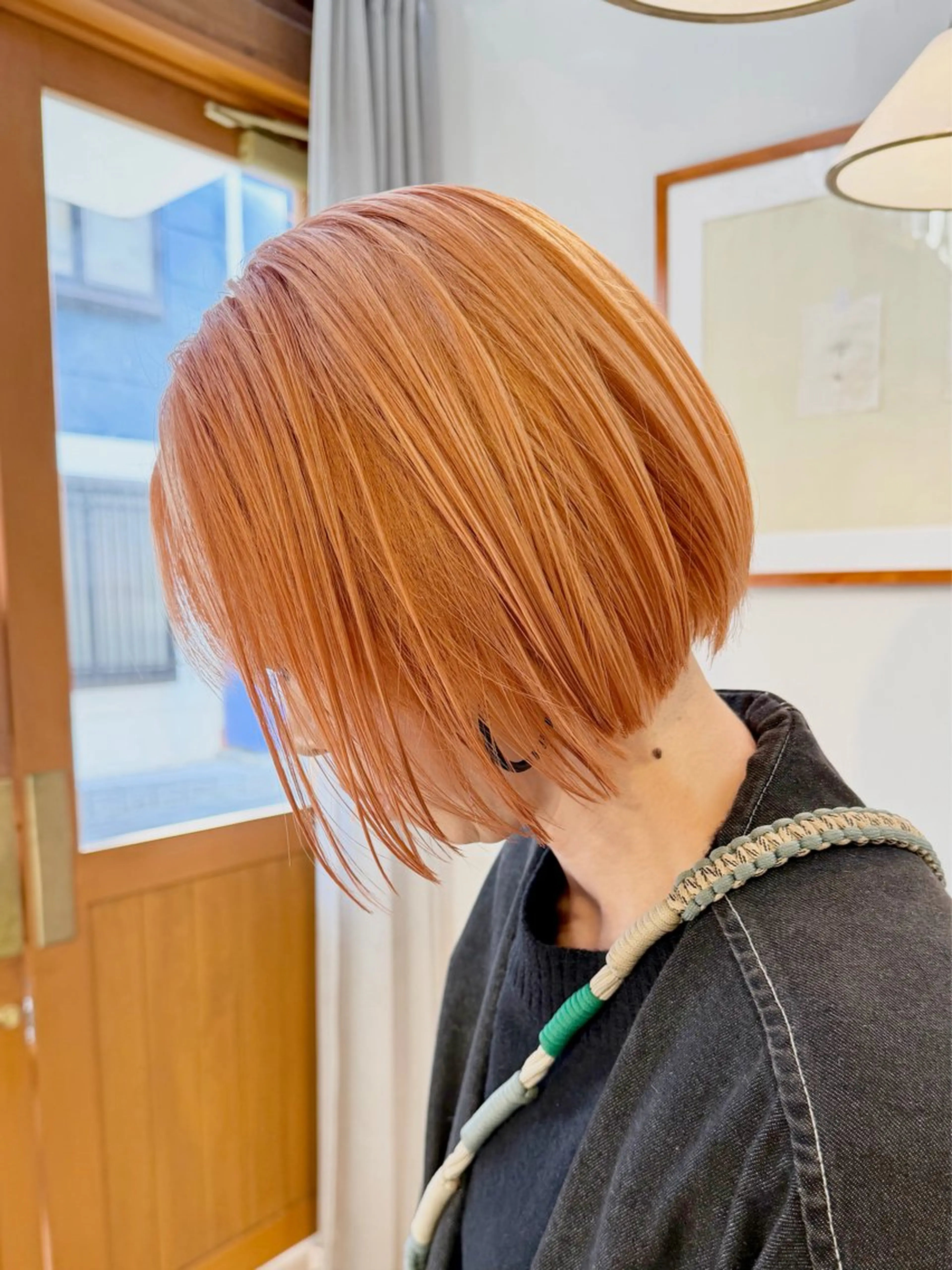 ショート カラー カット ヘアカラー トリートメント kai .のヘアスタイル
