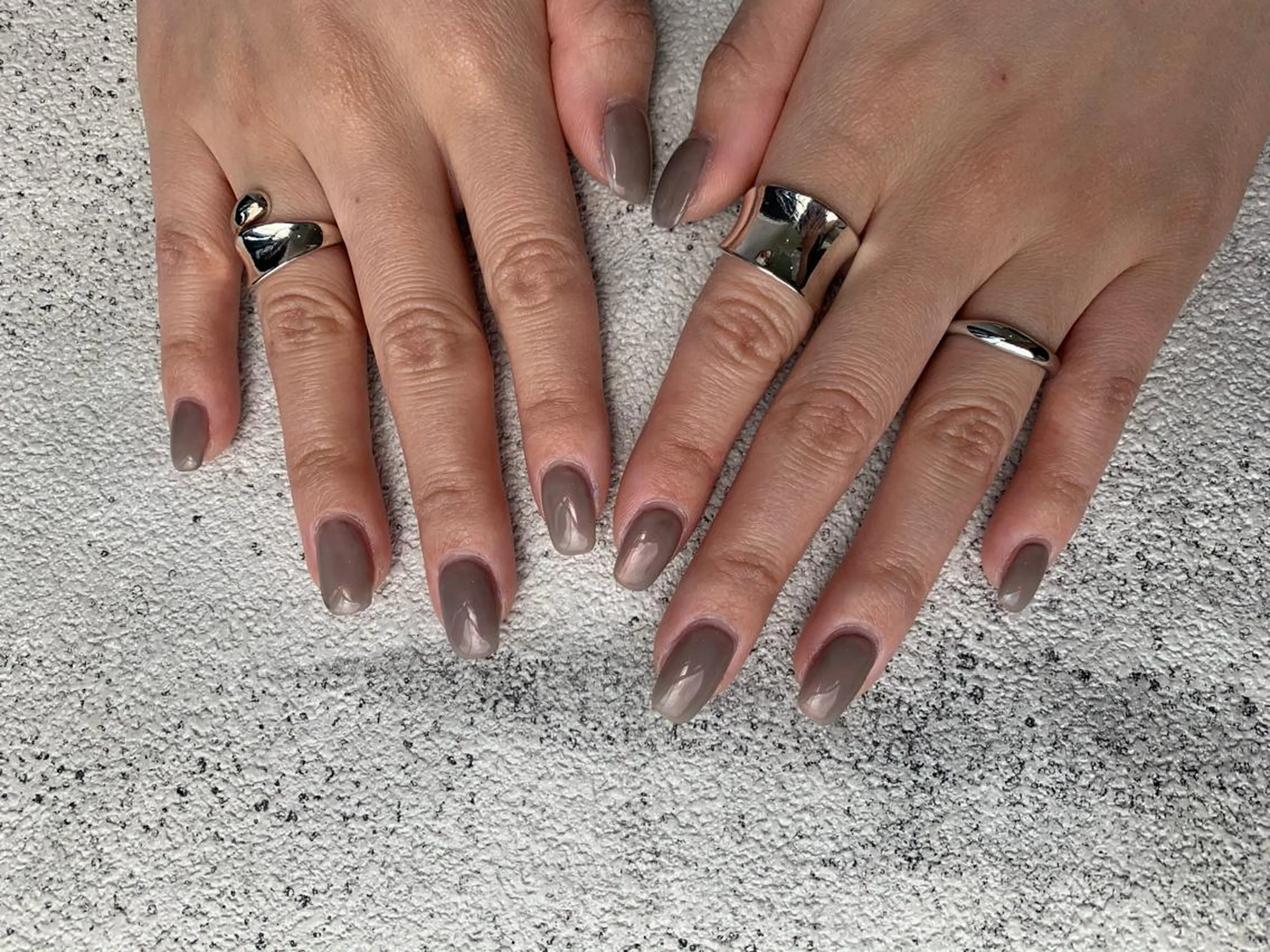 ネイル ミラーネイル ハンドネイル 谷川 薫のネイルデザイン