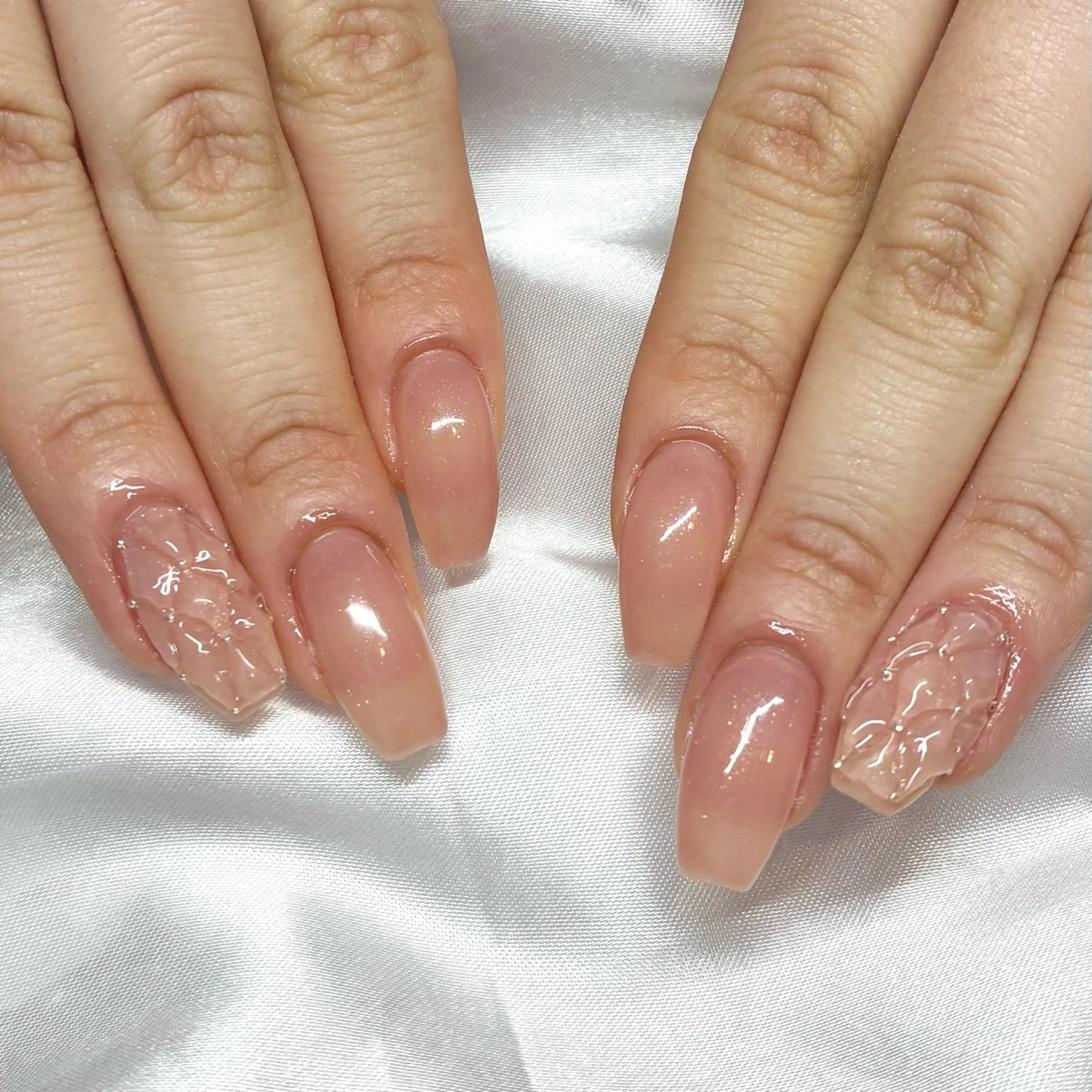 ネイル アートネイル ハンドネイル Nail ヌシん家 AKANEのネイルデザイン