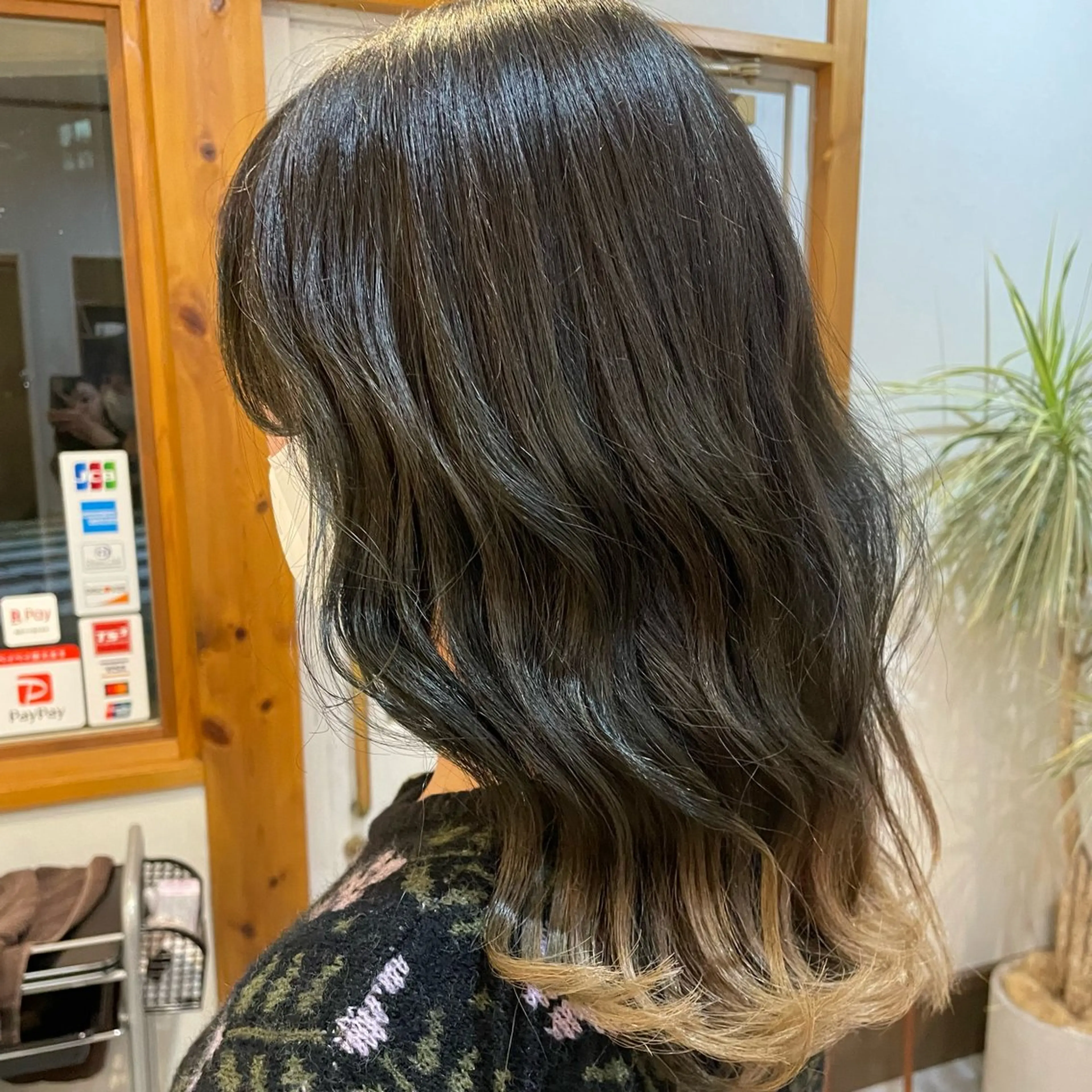 ミディアム カラー こいけ みきののヘアスタイル