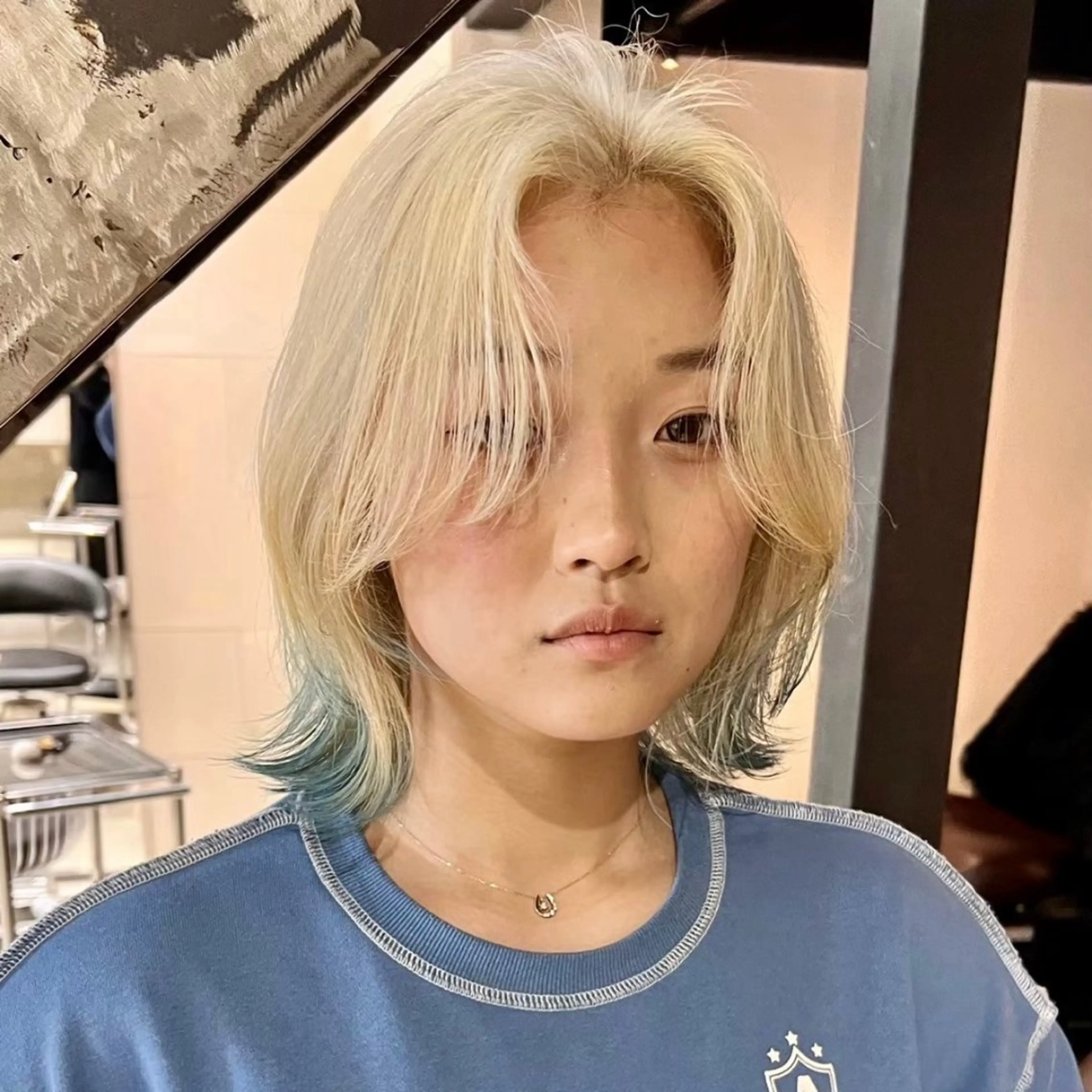 ミディアム カラー ハイトーンブリーチ 名古屋/FUTOのヘアスタイル