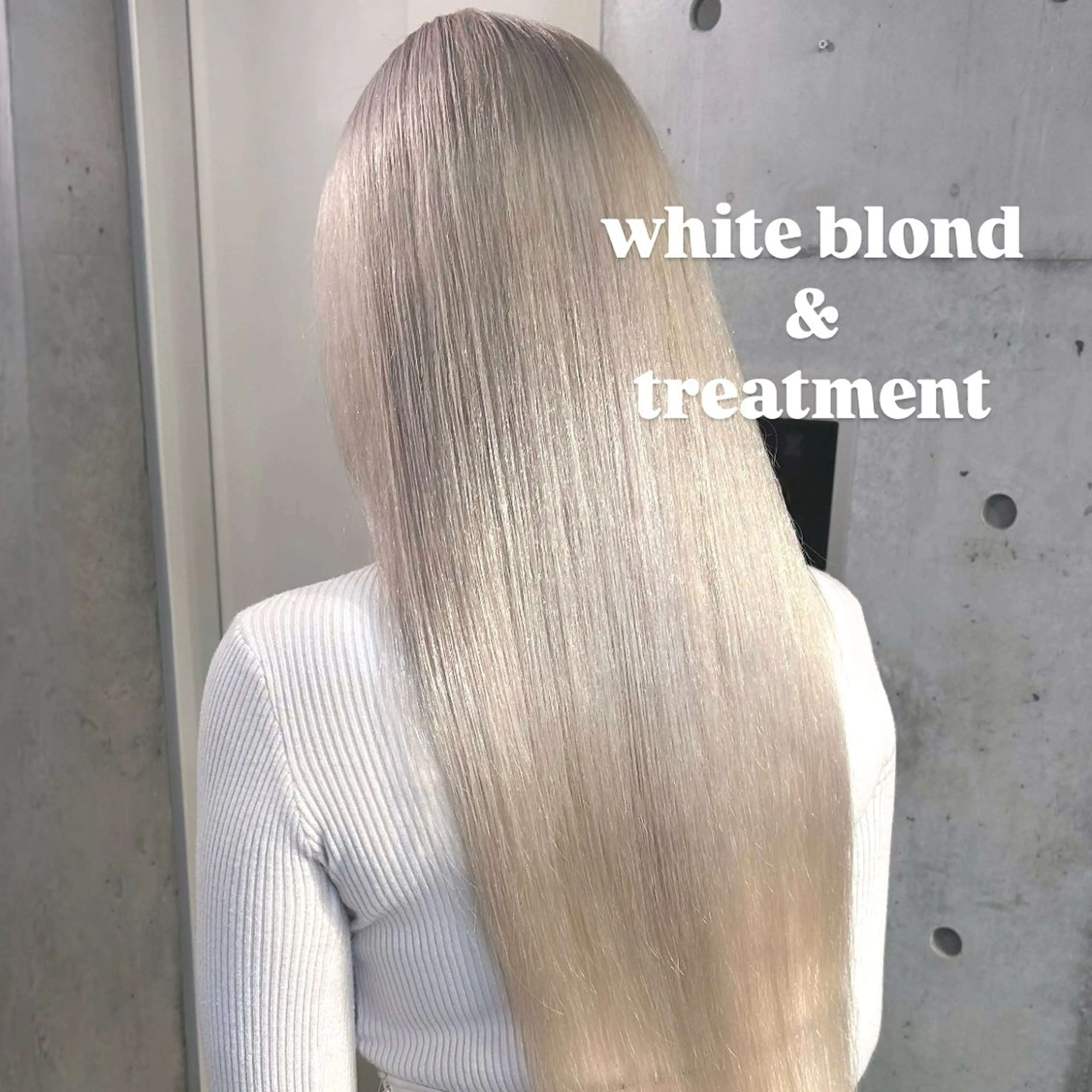 ロング カラー ブリーチ REVELS tokyo所属・watanabe Yuukaのヘアスタイル