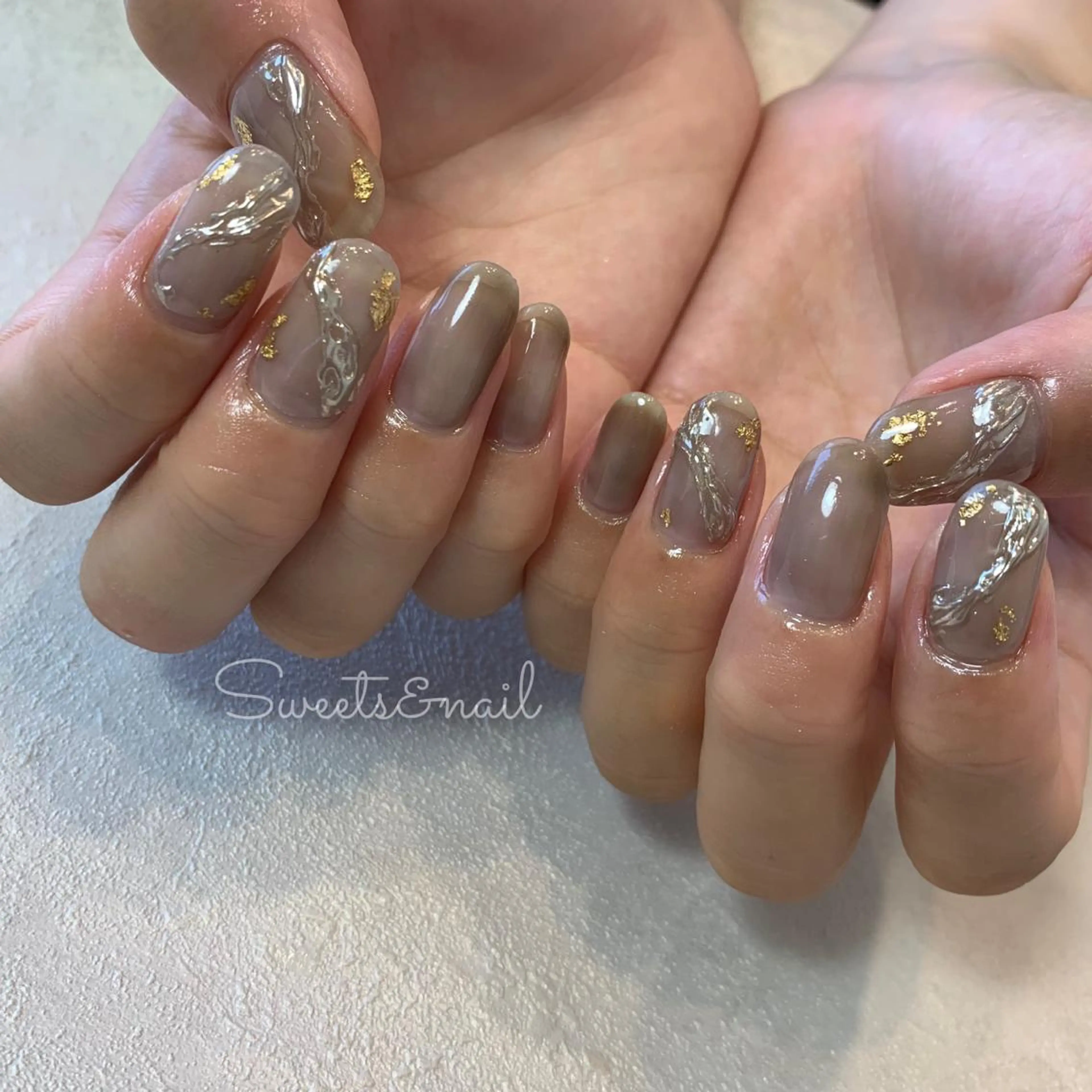 ネイル ニュアンスネイル Sweets＆ nail みなこのネイルデザイン