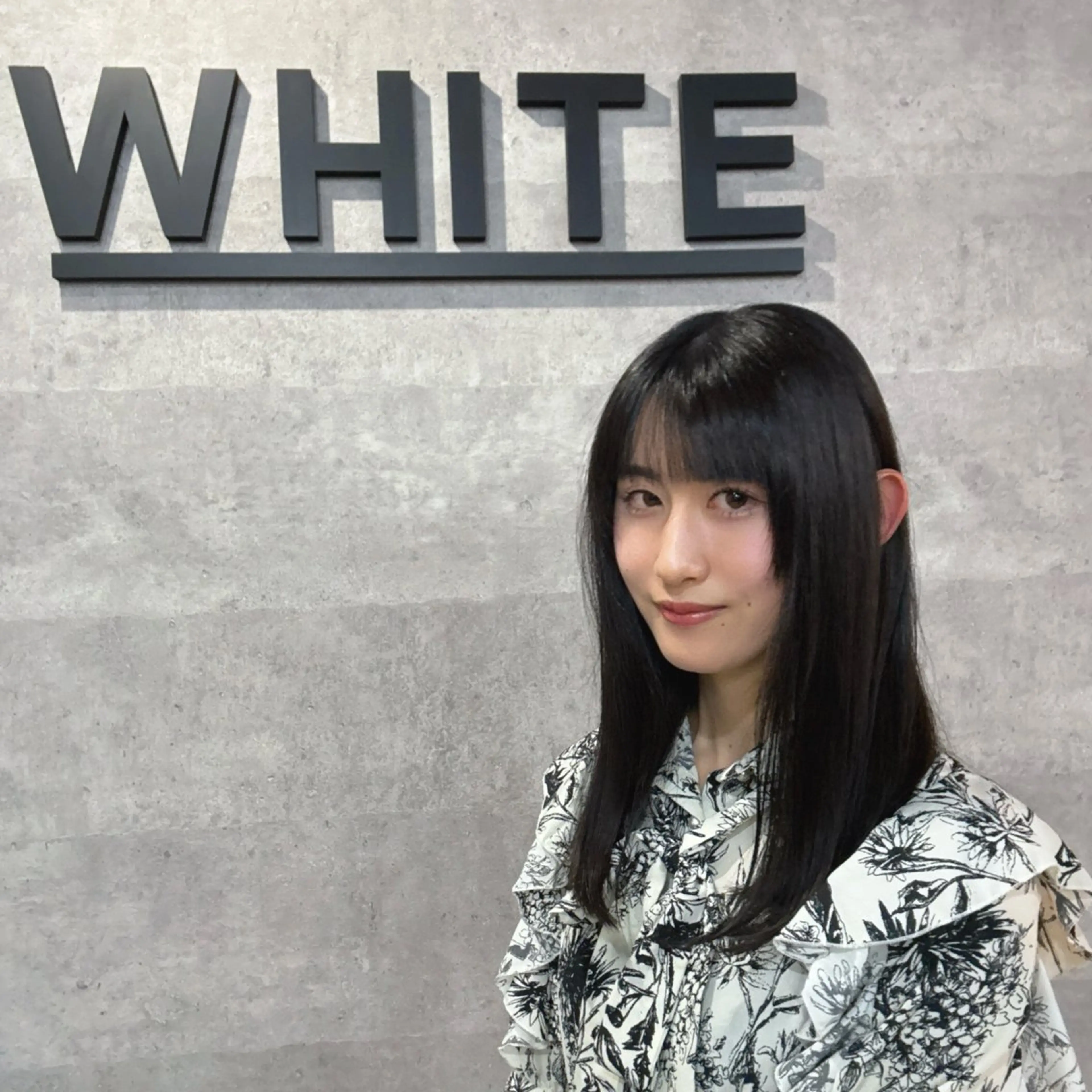 カラー 透明感カラー トリートメント _WHITE Wakanaのヘアスタイル