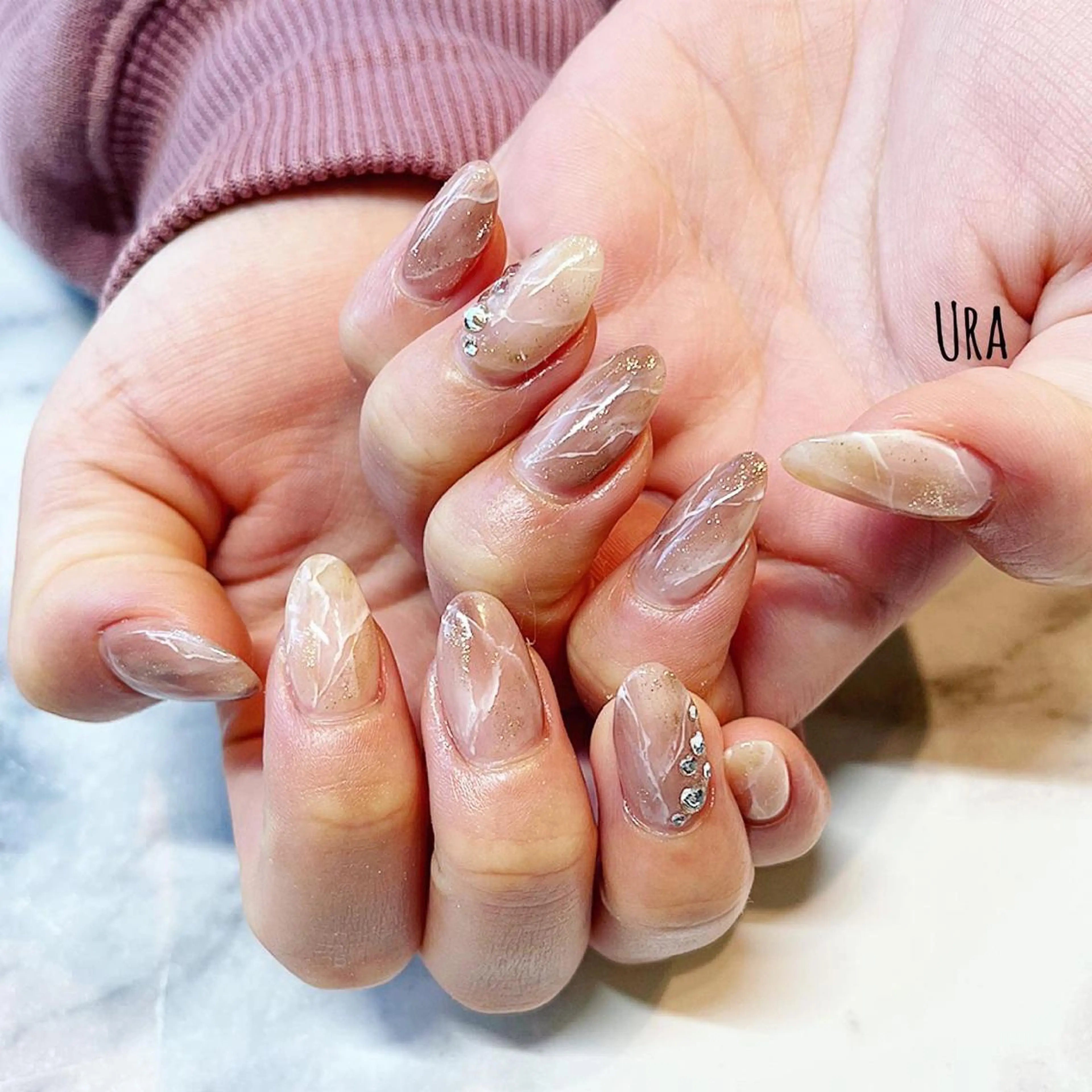 ネイル ハンドネイル UrakoNail 《nail》のネイルデザイン