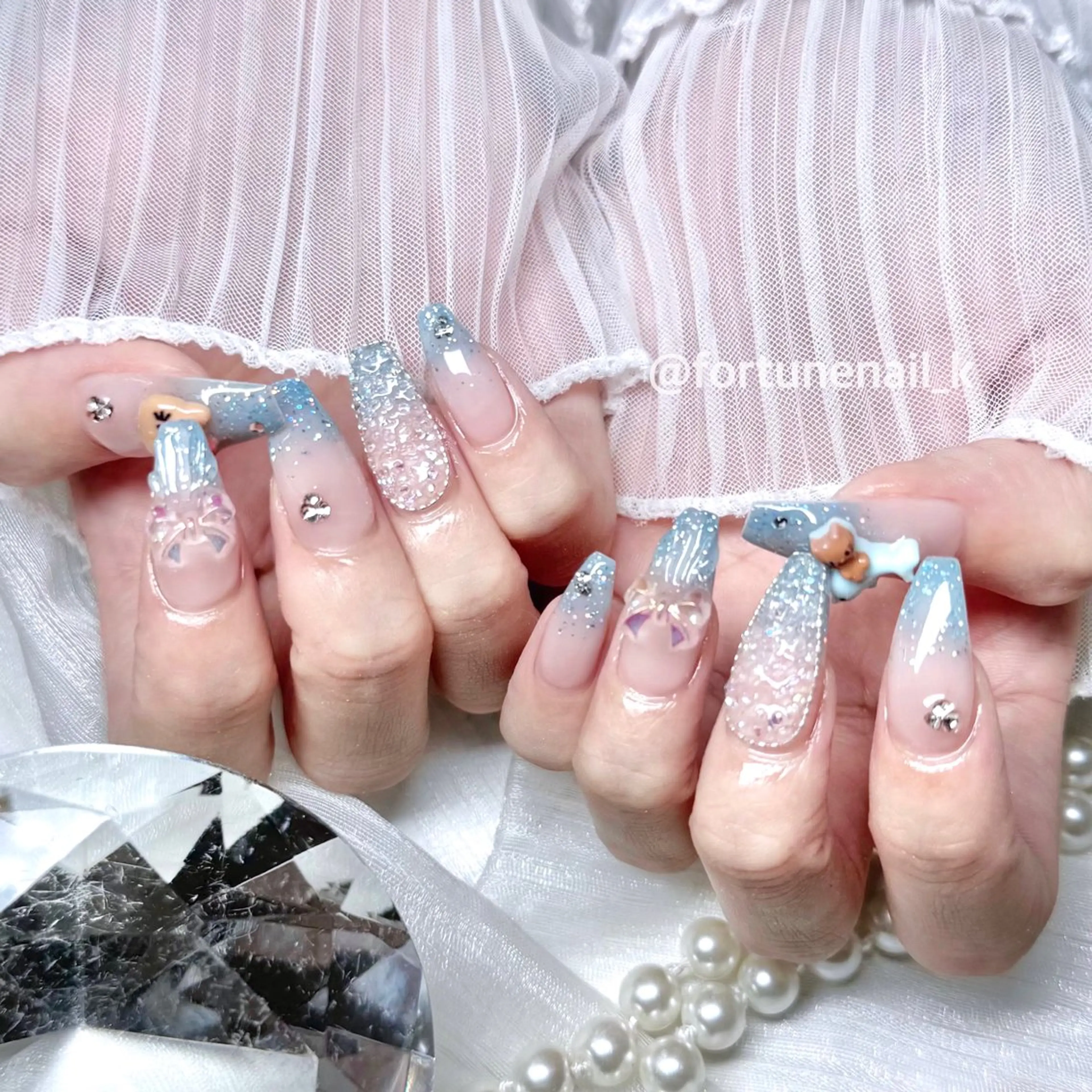 ネイル ハンドネイル 🤍kanane 🤍4/15空✩.*のネイルデザイン