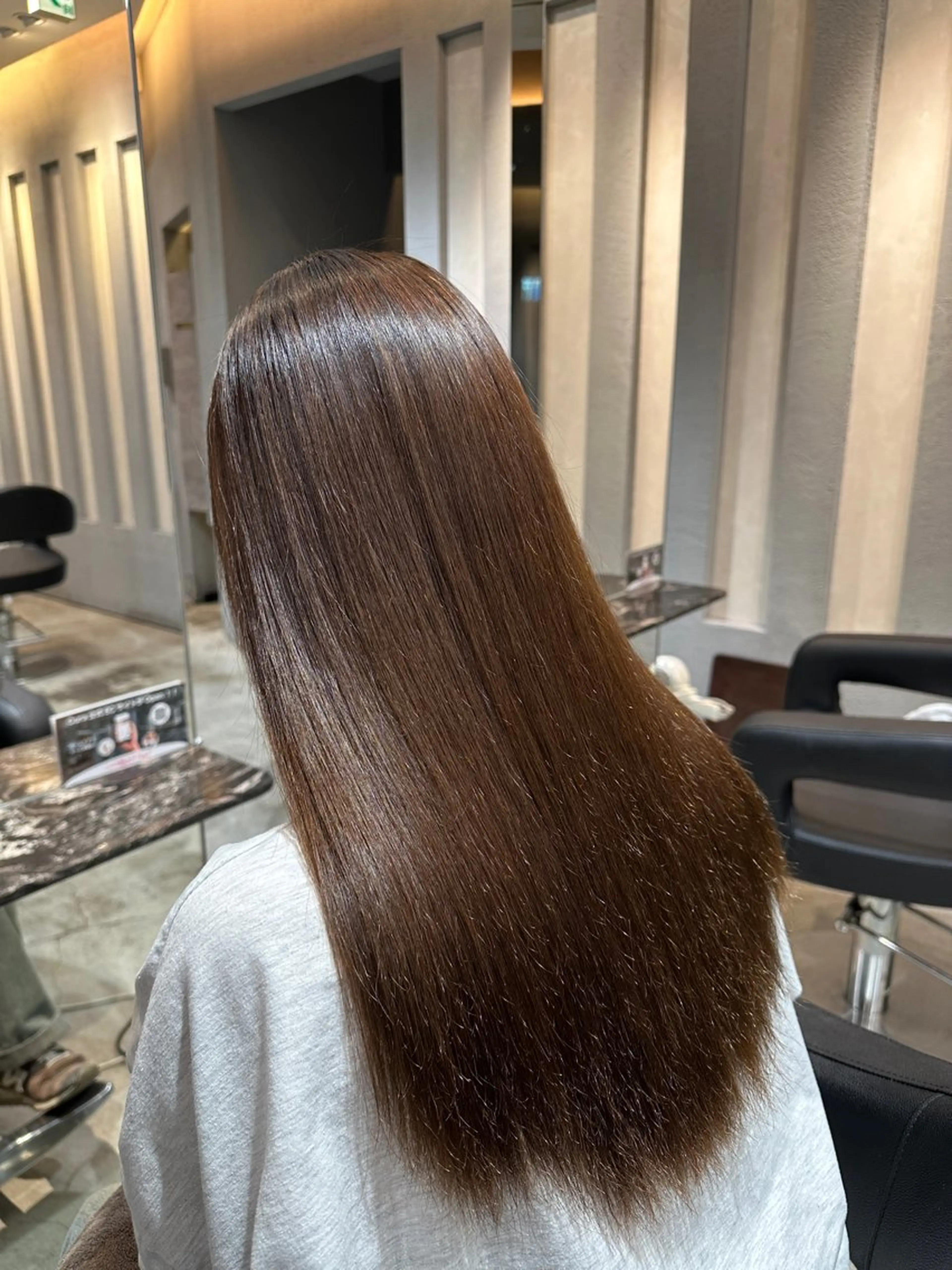 ロング 縮毛矯正 ☘️髪質改善/モデル 価格🫧Yudaiのヘアスタイル