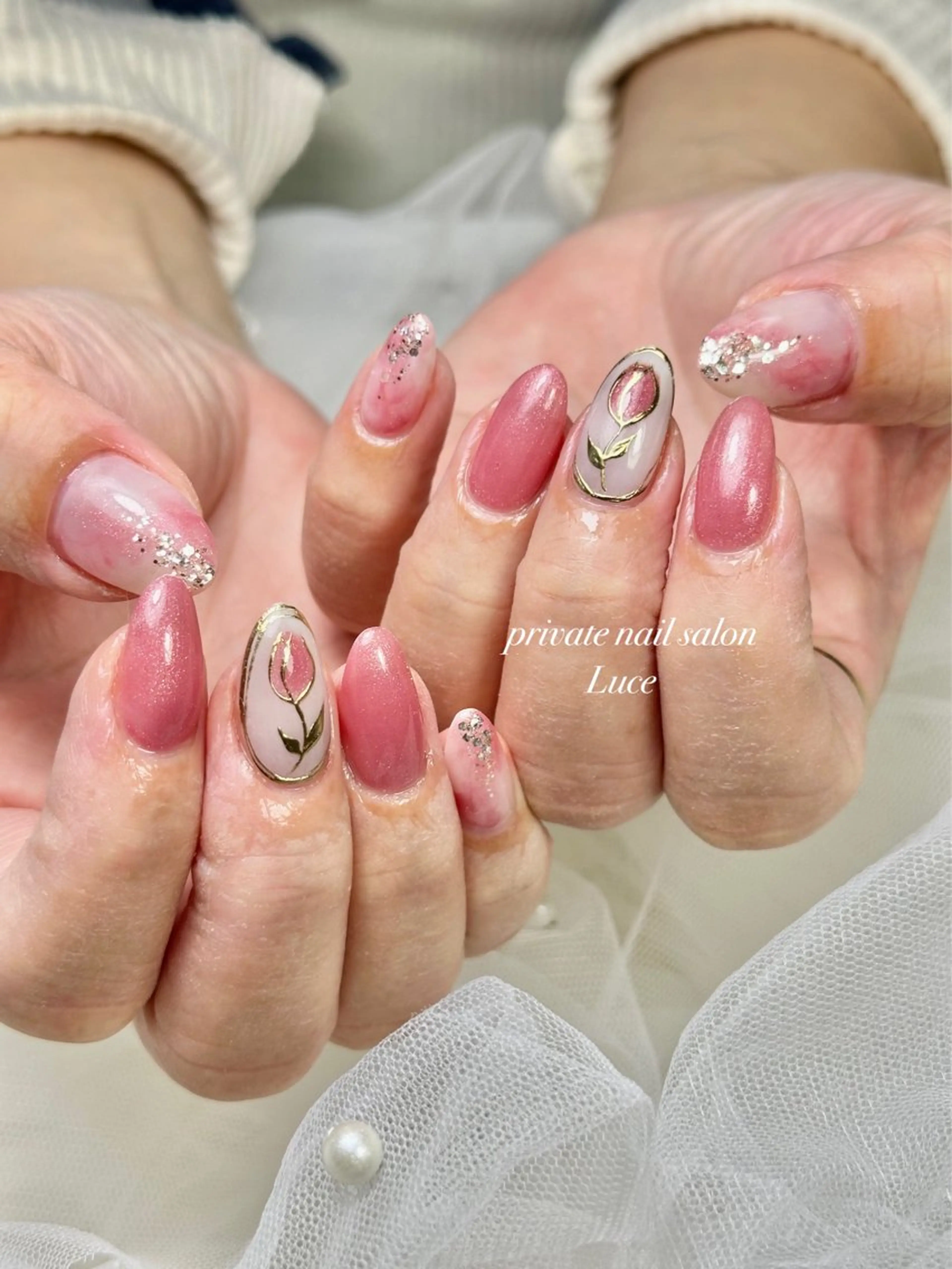 ネイル ハンドネイル nailsalon Luce🕊️のネイルデザイン