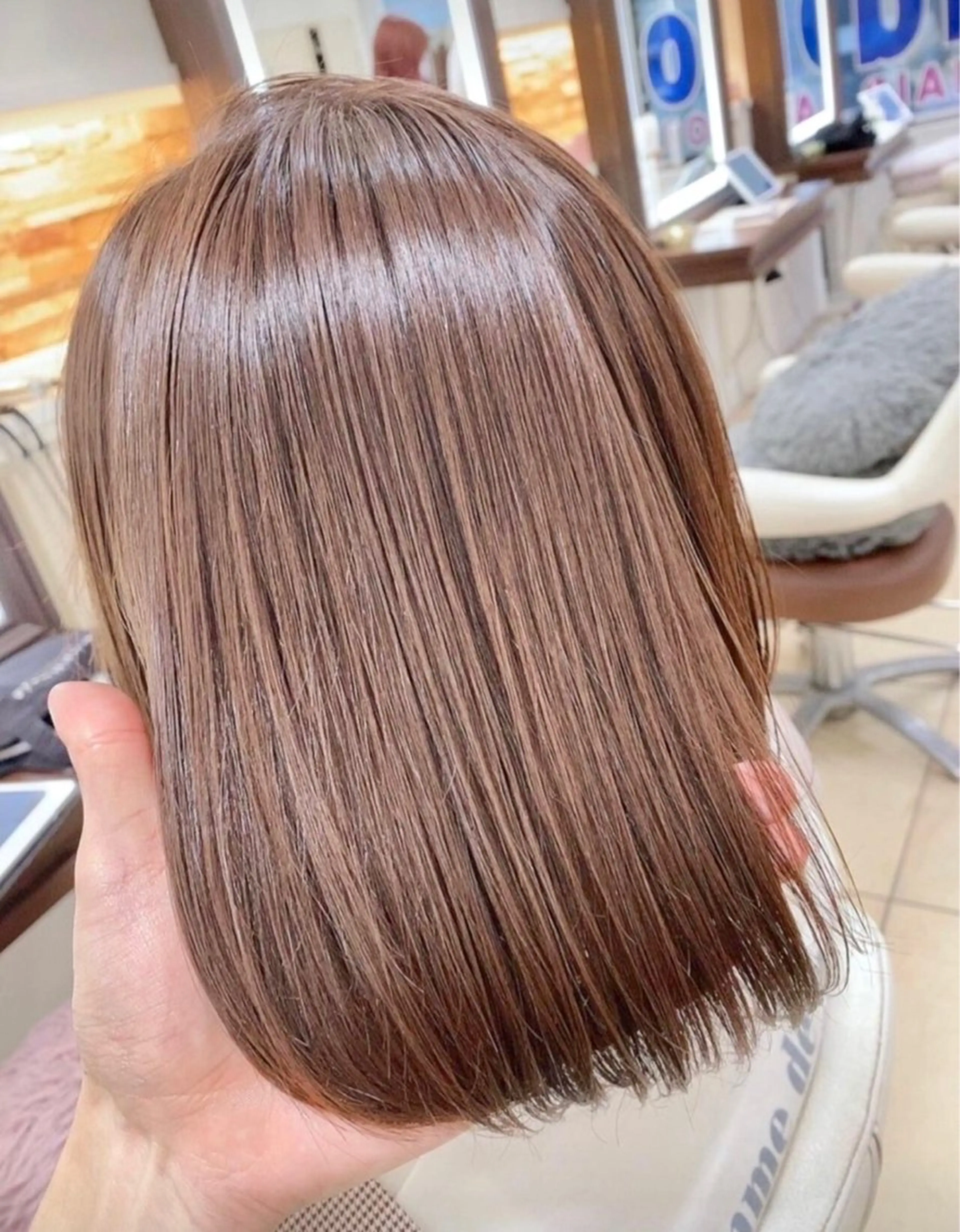 ミディアム 髪質改善 トリートメント ヘアカラー トリートメント soen所属・古田 賢哉のヘアスタイル