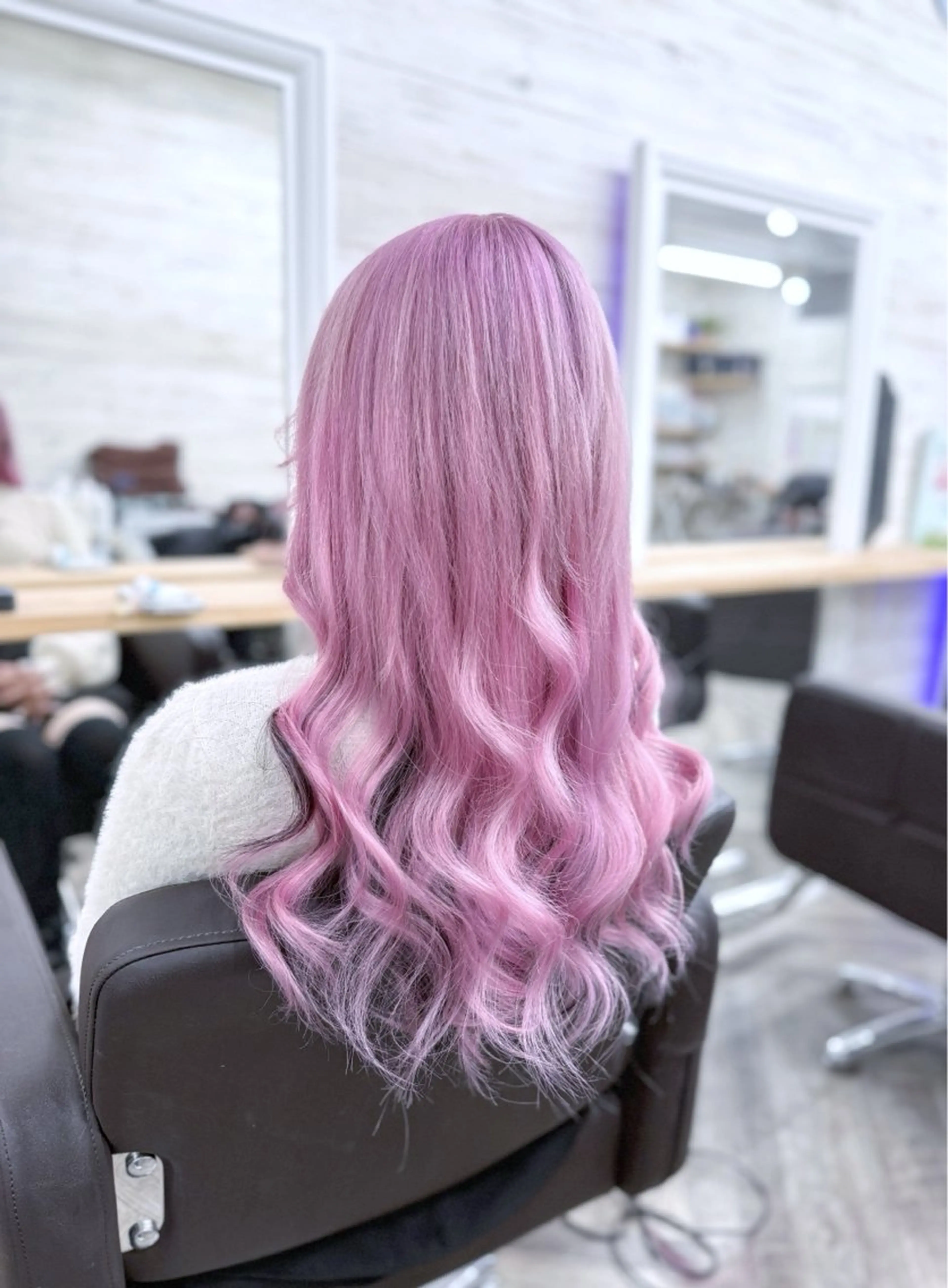 カラー ブリーチ 北沢 隆のヘアスタイル