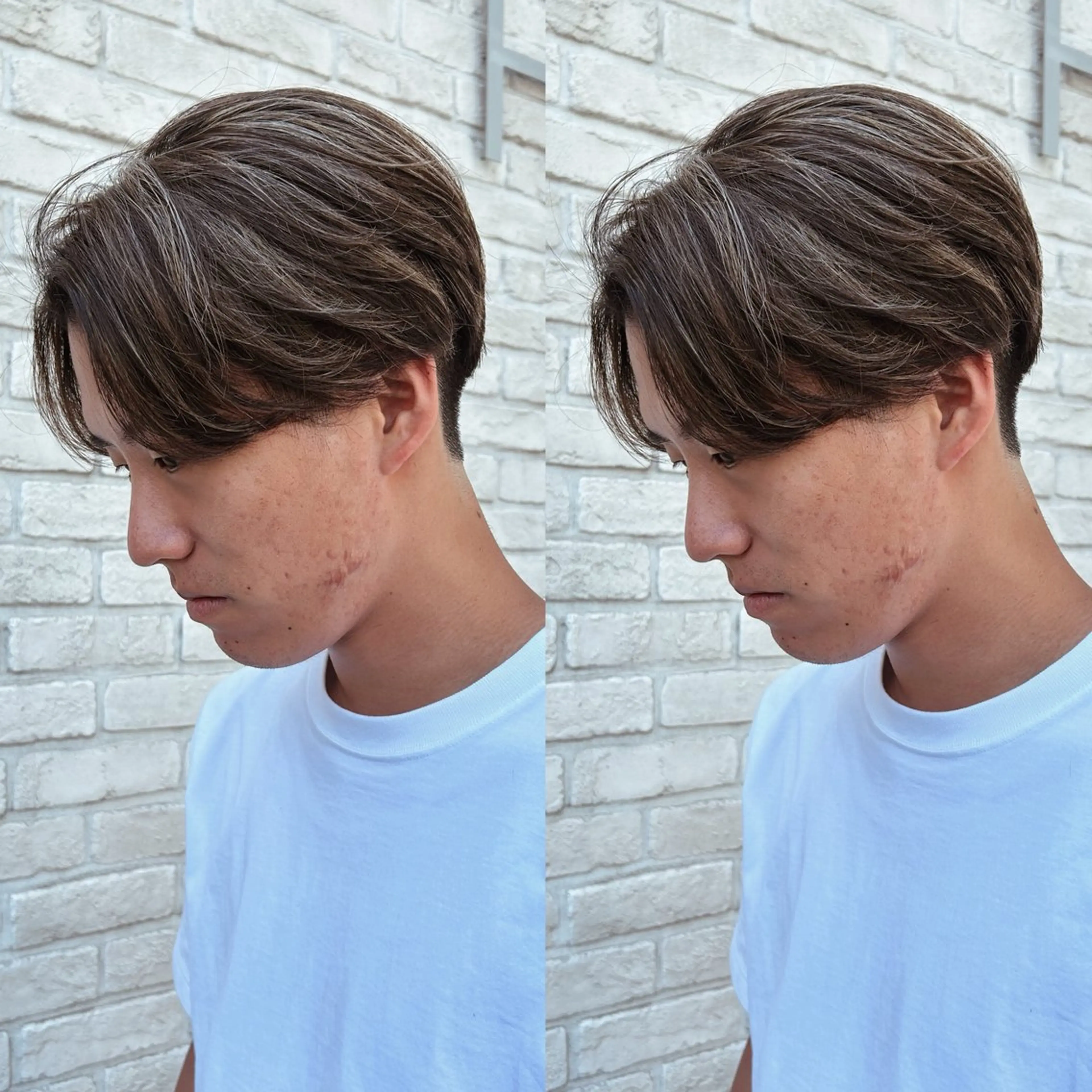 カラー メンズ メンズハイライト ハイライトカラー カット ヘアカラー 🌴aoi. / 海外style🌴のヘアスタイル