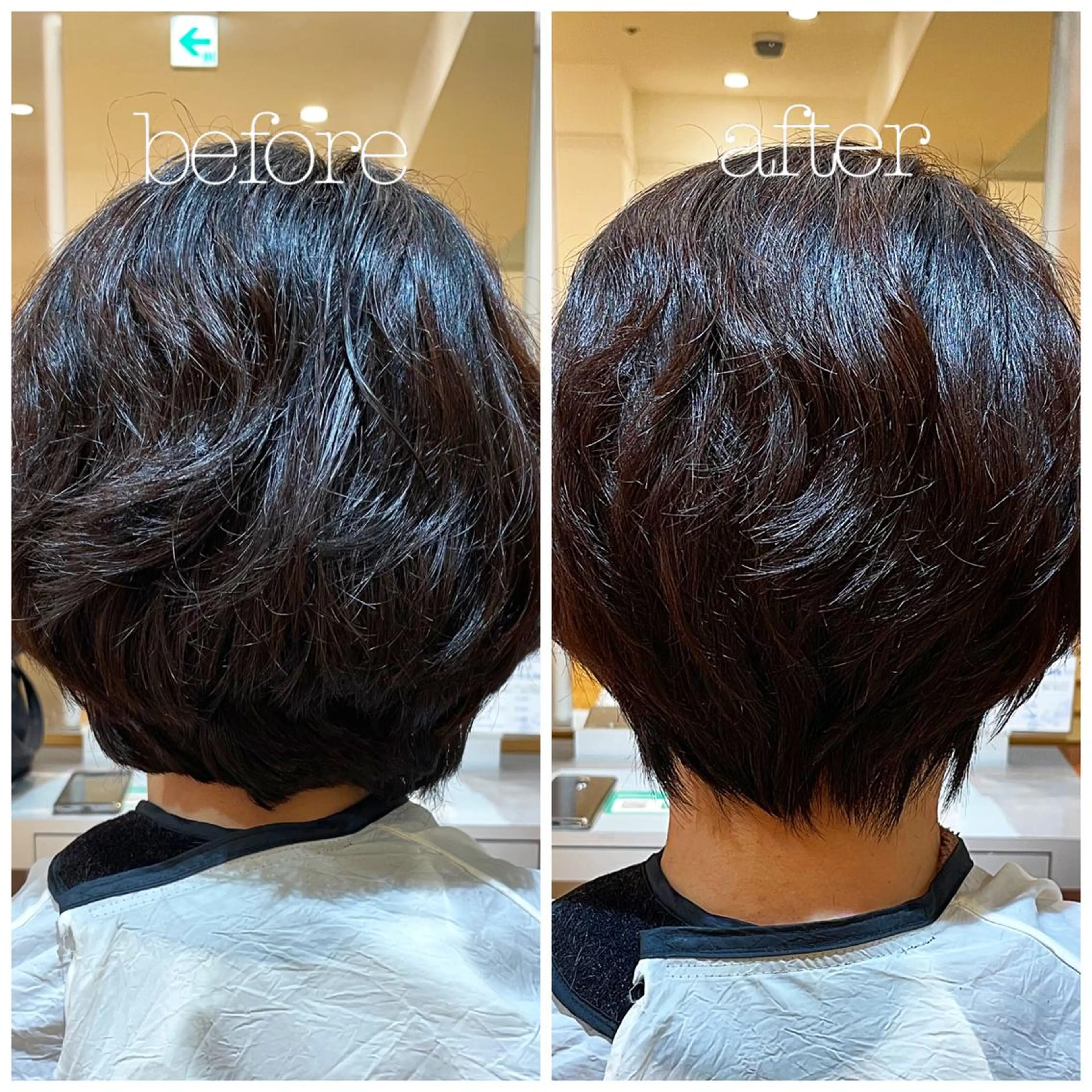 ショート パーマ 癖毛、多毛の方歓迎 三浦　麻衣のヘアスタイル