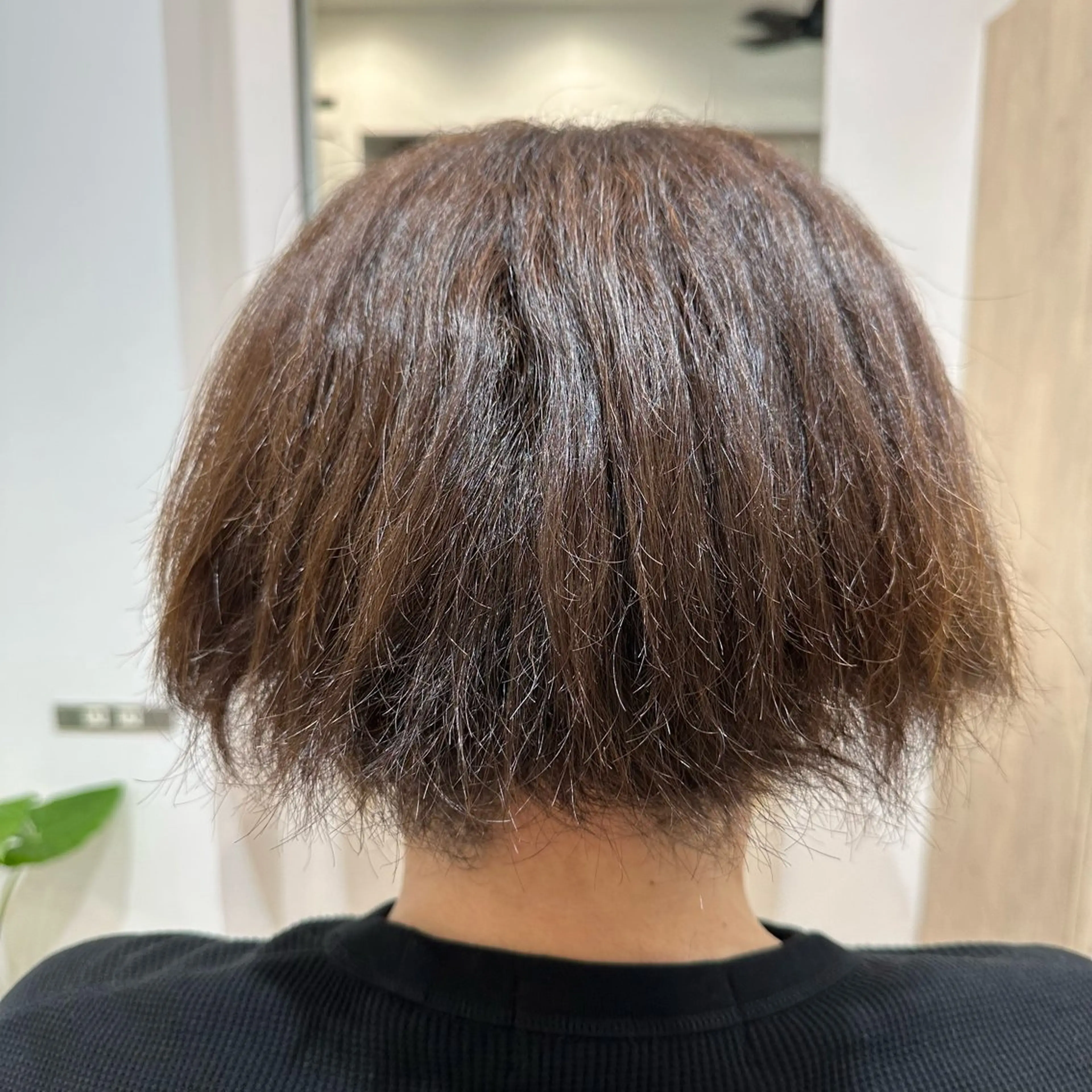 ショート 縮毛矯正 清水佳緖 ShimizuKaoのヘアスタイル