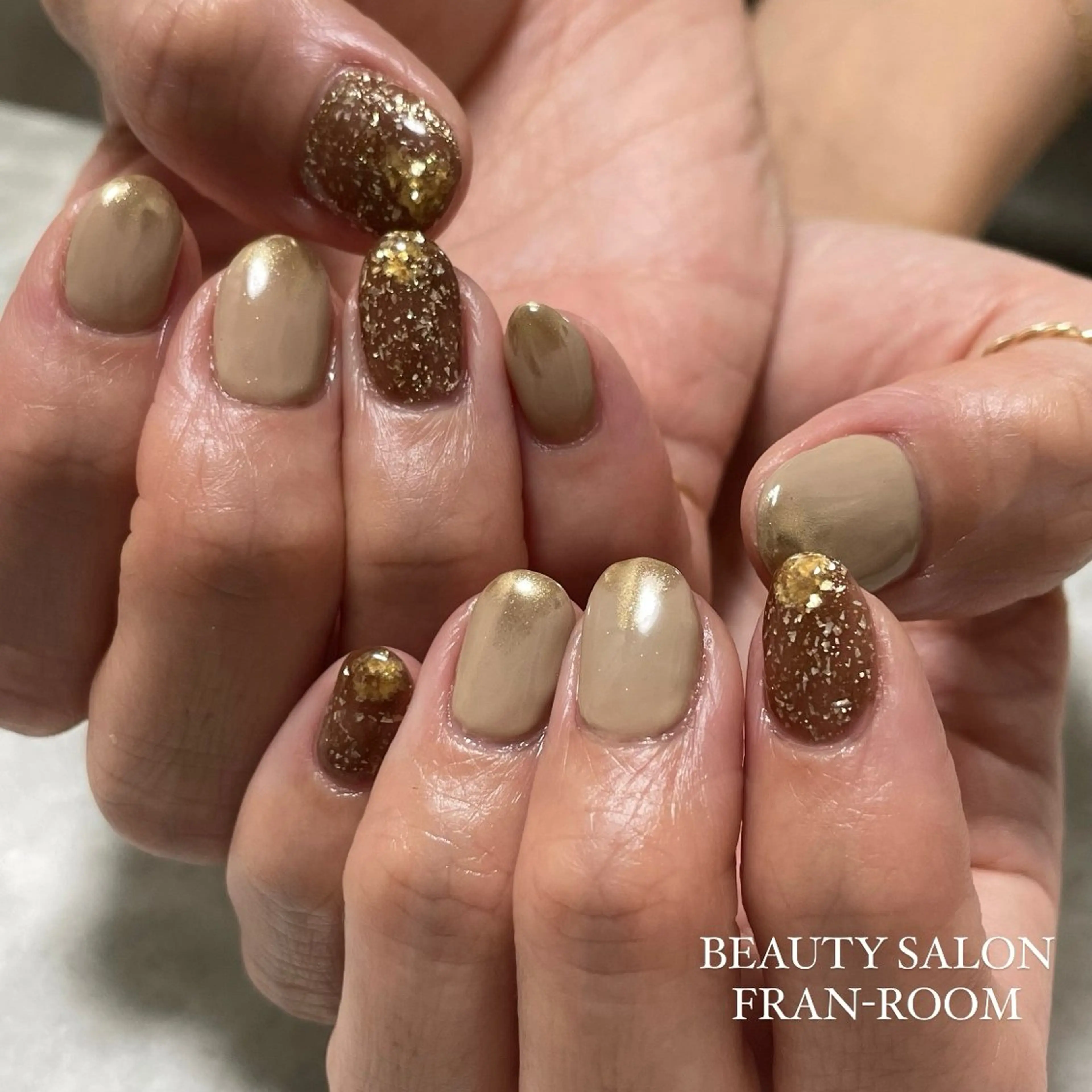 ネイル アートネイル ジェルネイル パラジェル シンプルネイル FRAN -ROOMのネイルデザイン