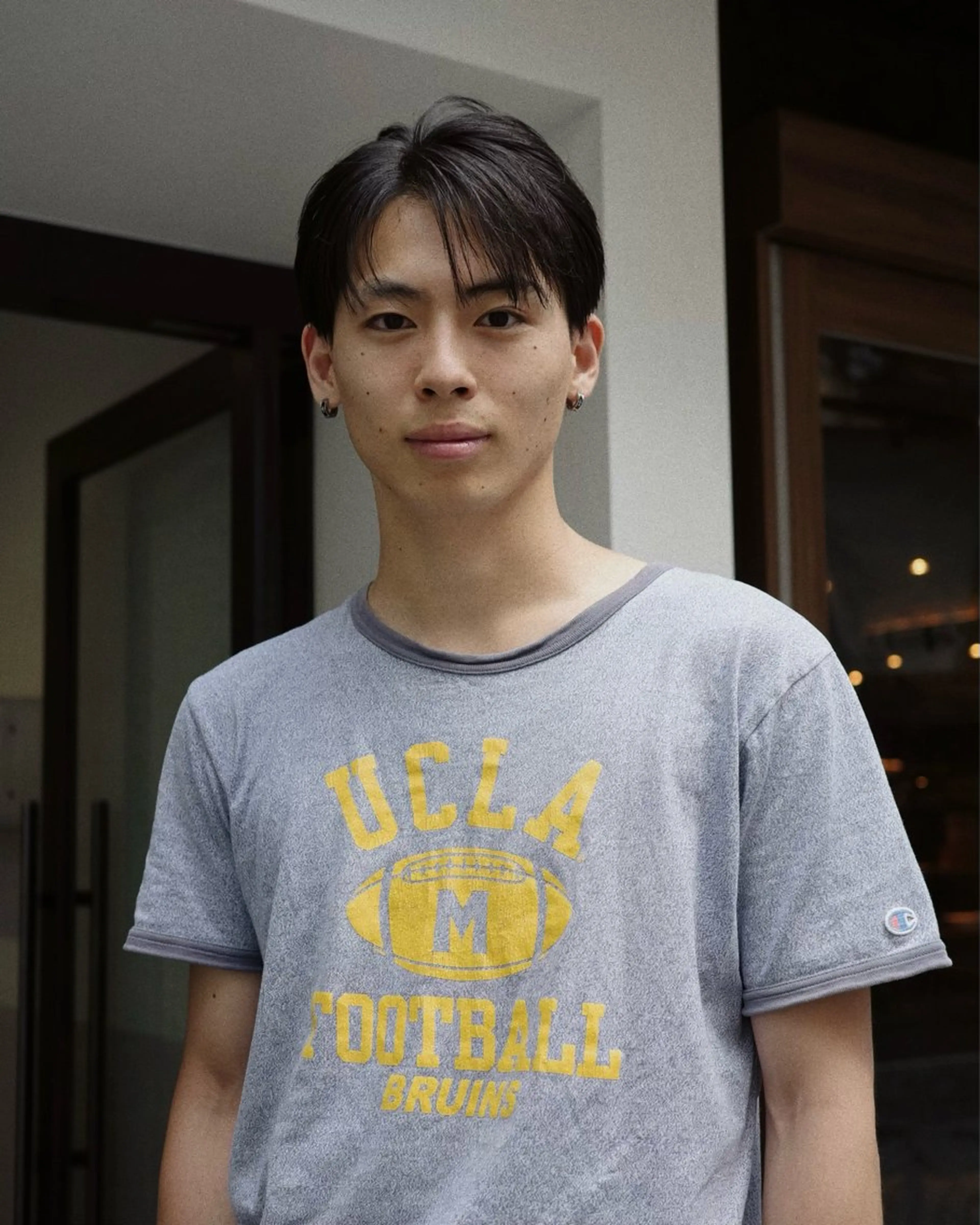 メンズ センターパート カット お洒落カジュアル🍃 まなとのヘアスタイル