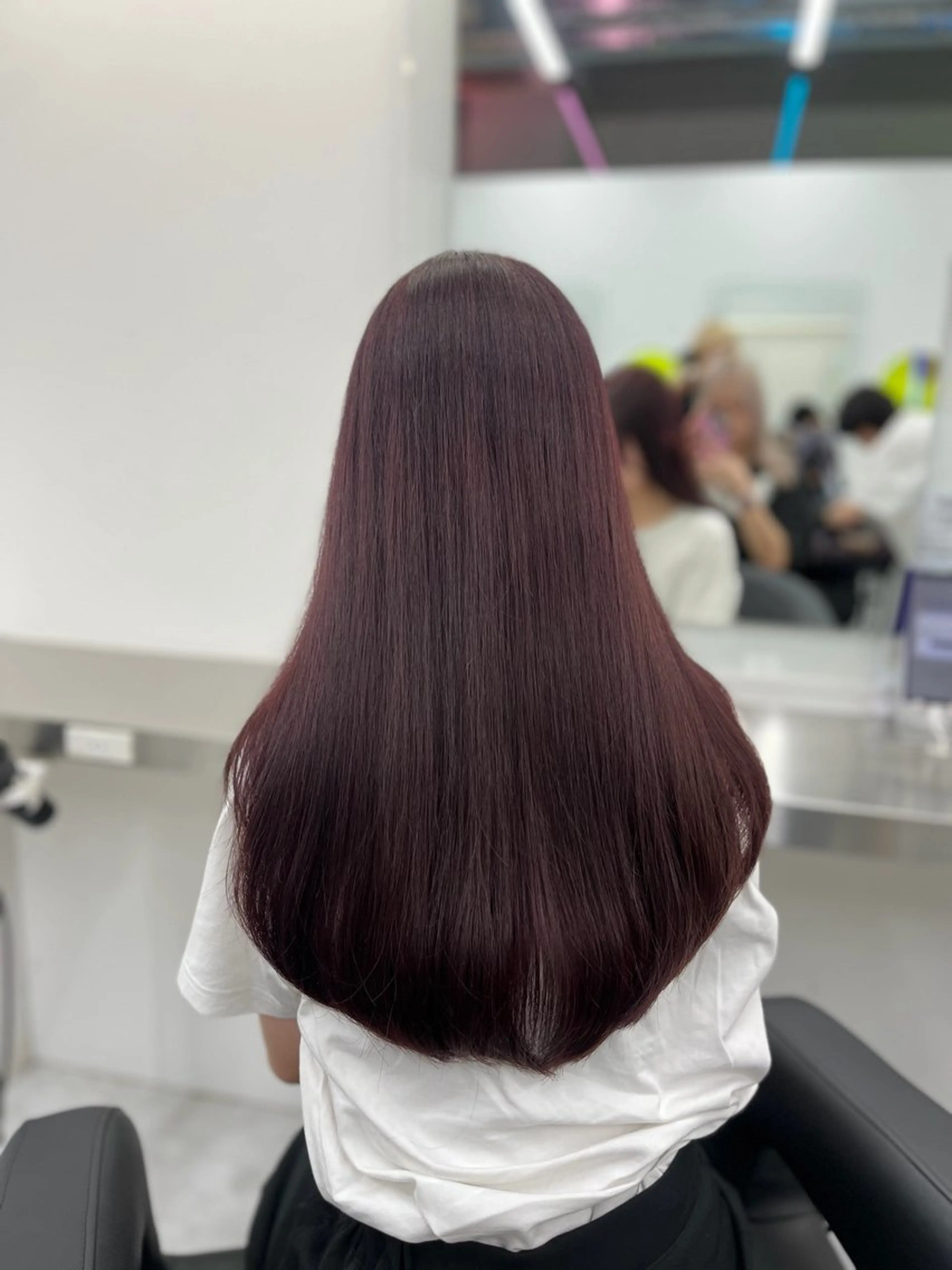 ロング カラー 透明感うる艶カラー 🤍MANAMIのヘアスタイル