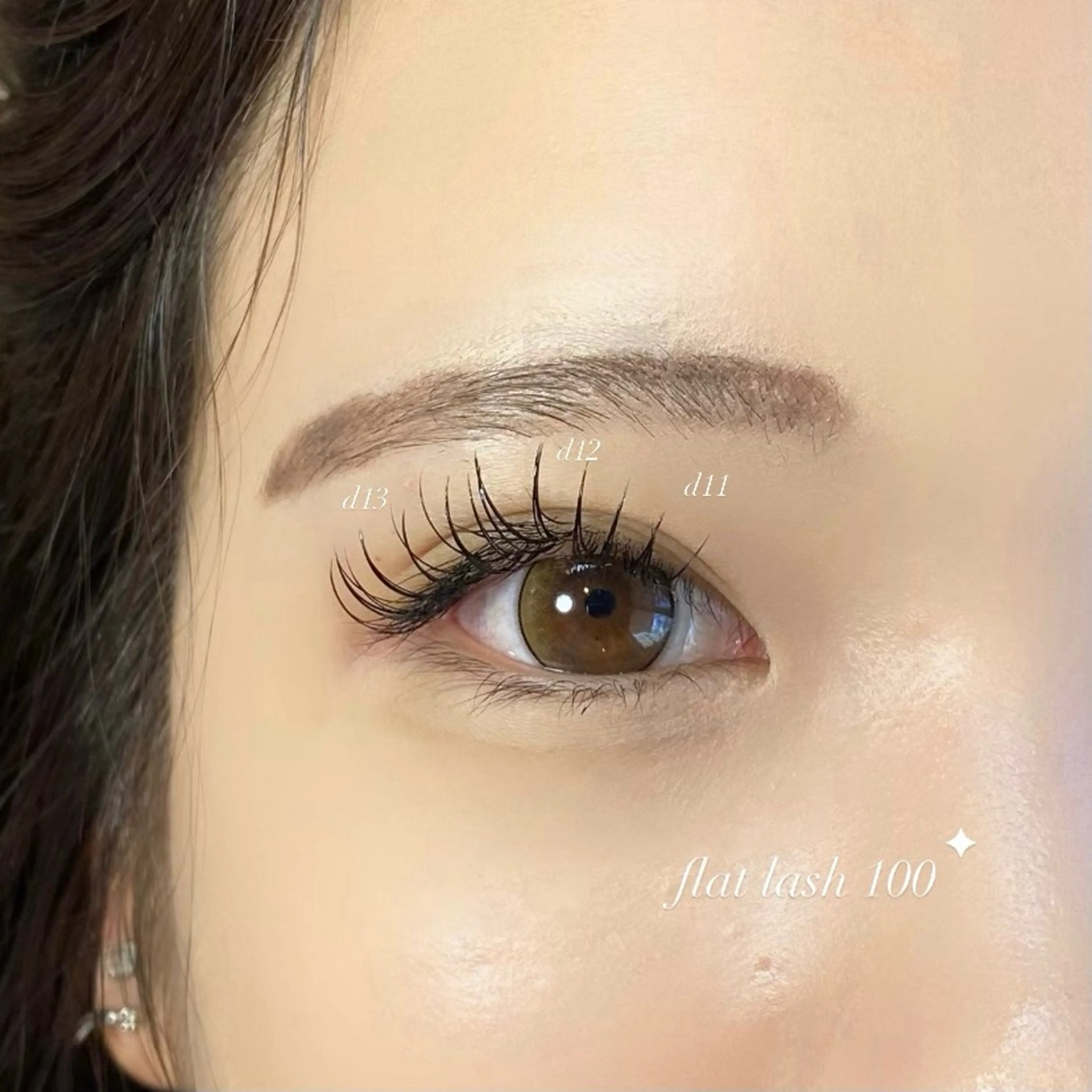 マツエク・マツパ and Laurel hinaのマツエク・マツパデザイン