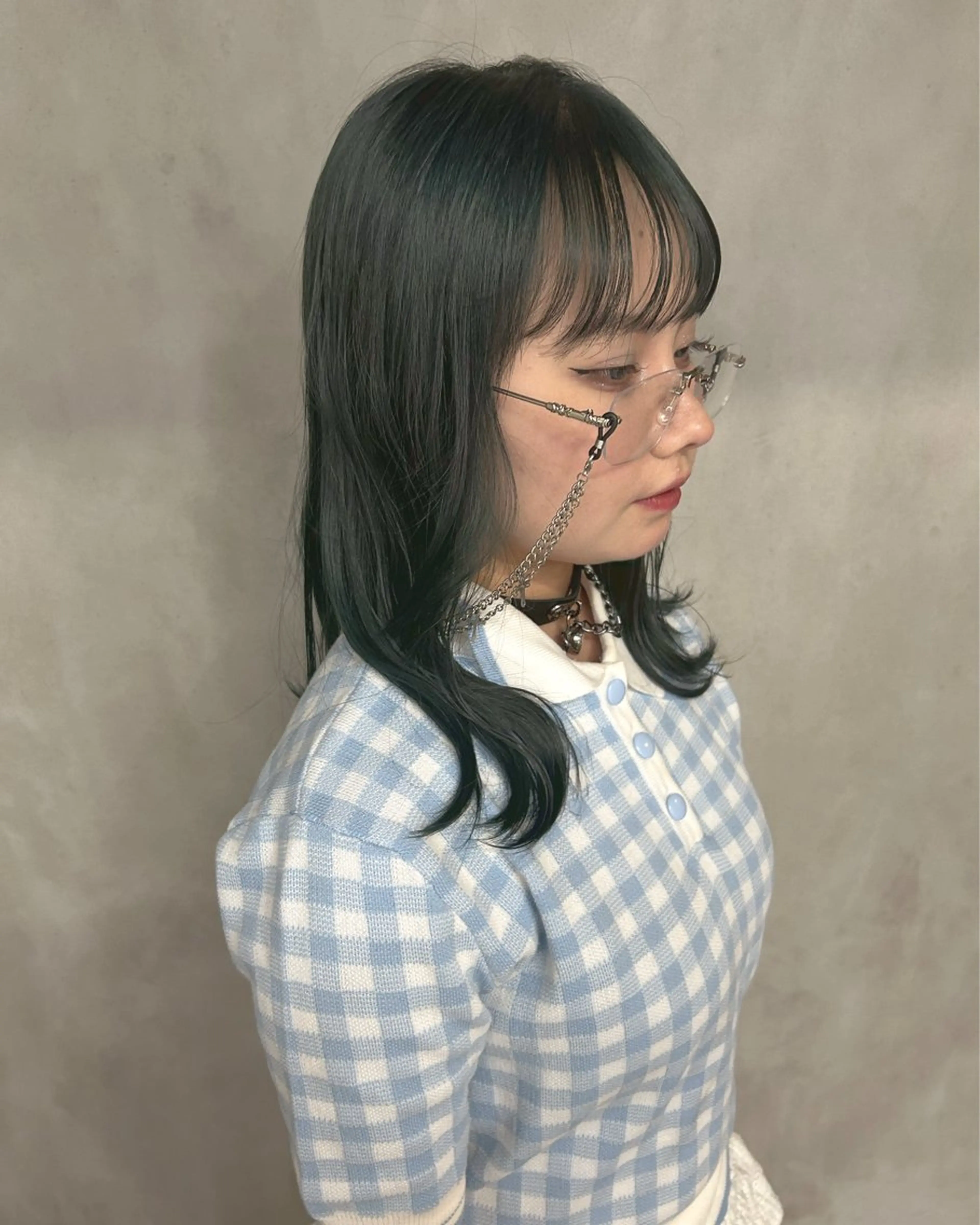 カラー anju/大阪/ ハイトーン/心斎橋のヘアスタイル