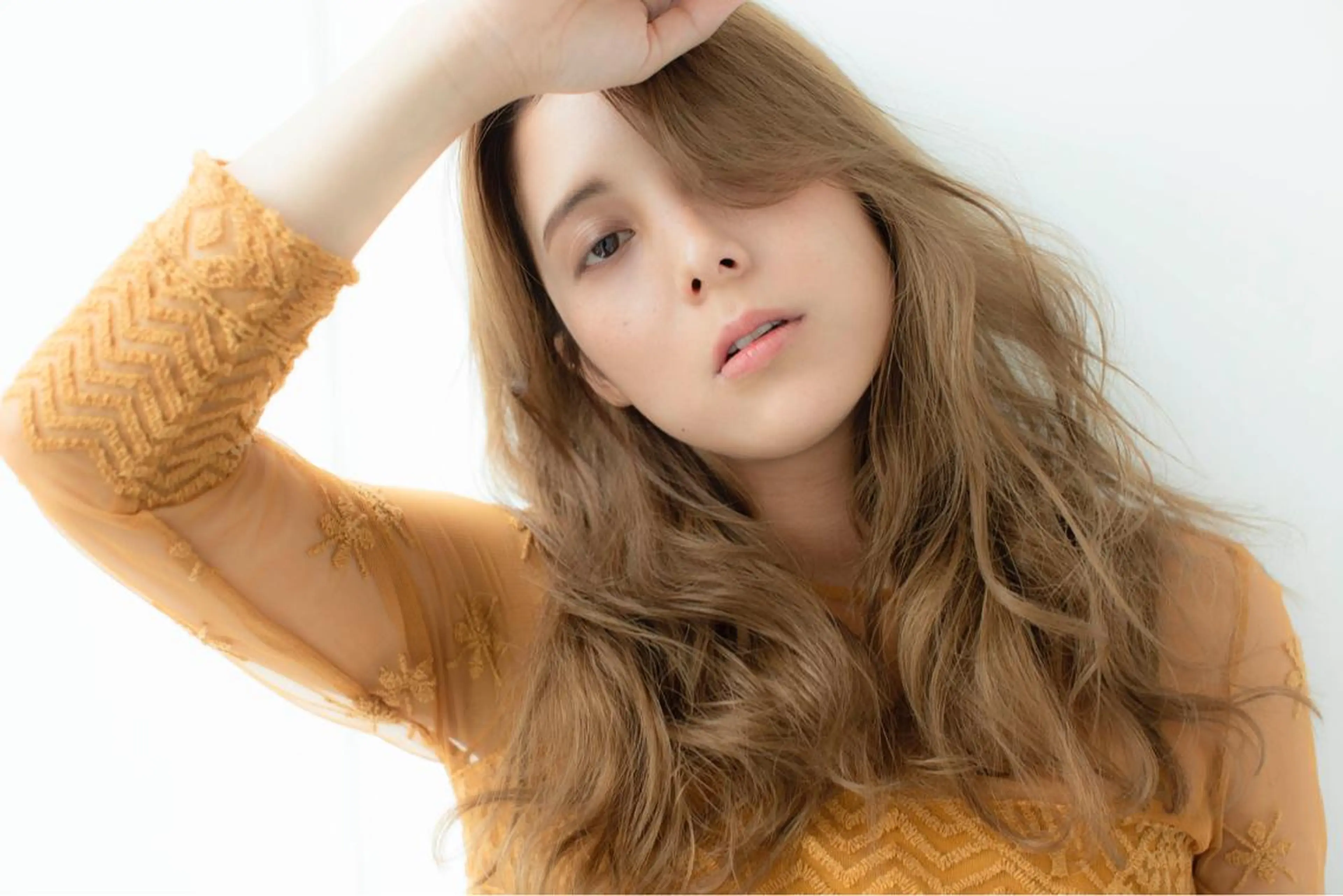 ロング アッシュ hair.spa mash&mash AVEDA所属・中西 優典のヘアスタイル