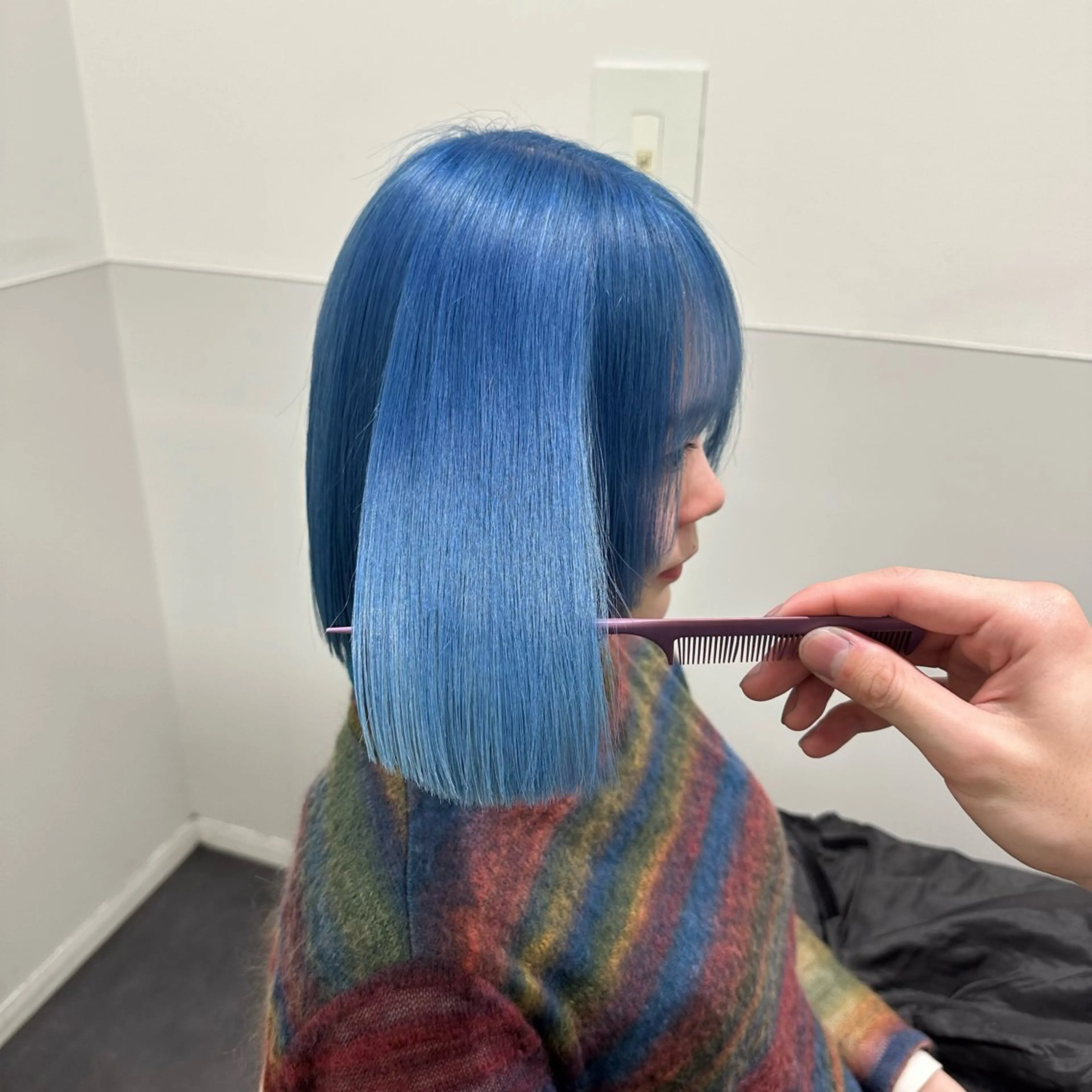 ミディアム カラー ヘアカラー ✨艶カラー美容師✨ リュウトのヘアスタイル