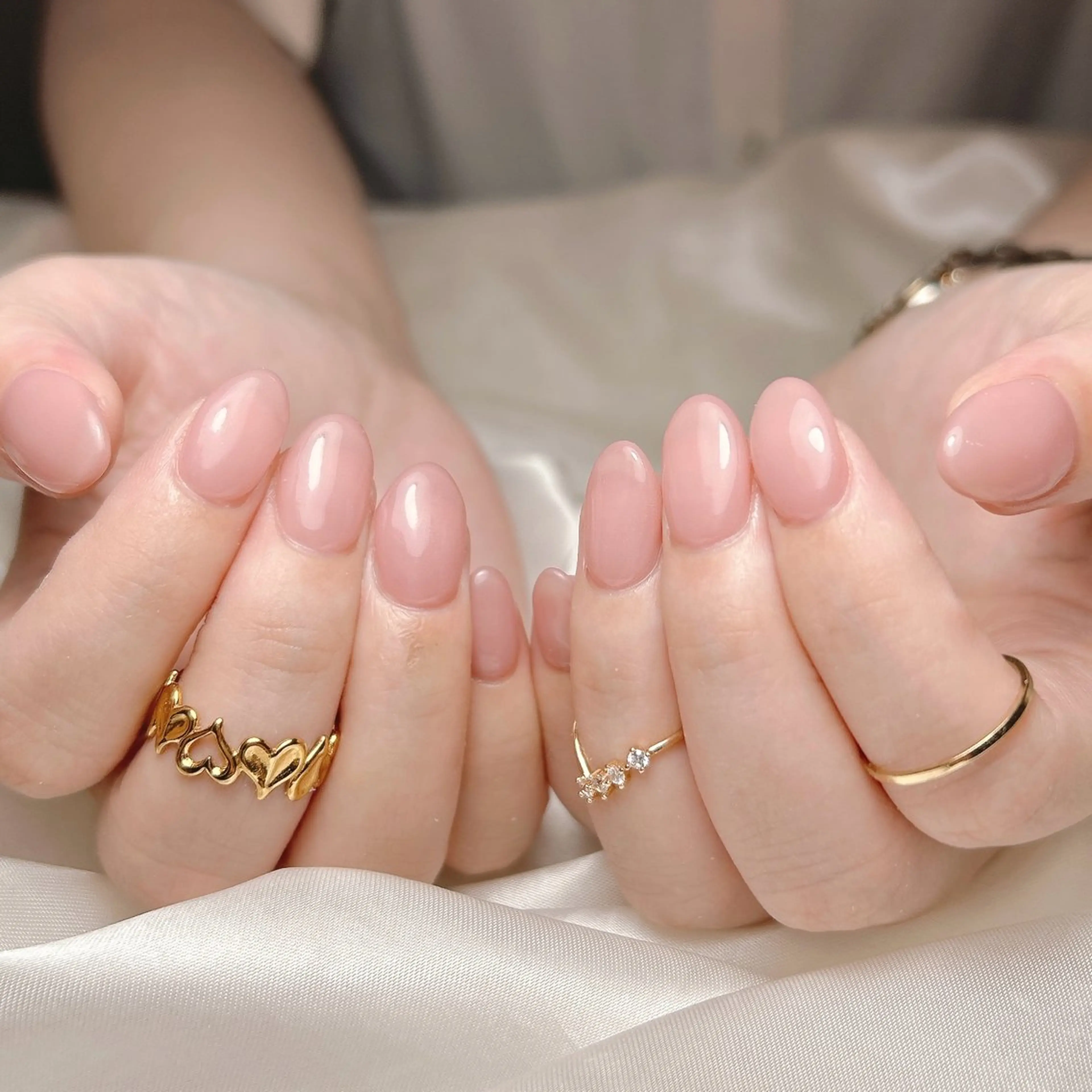 ネイル ワンカラーネイル ハンドネイル junna 金山.東別院.上前津のネイルデザイン