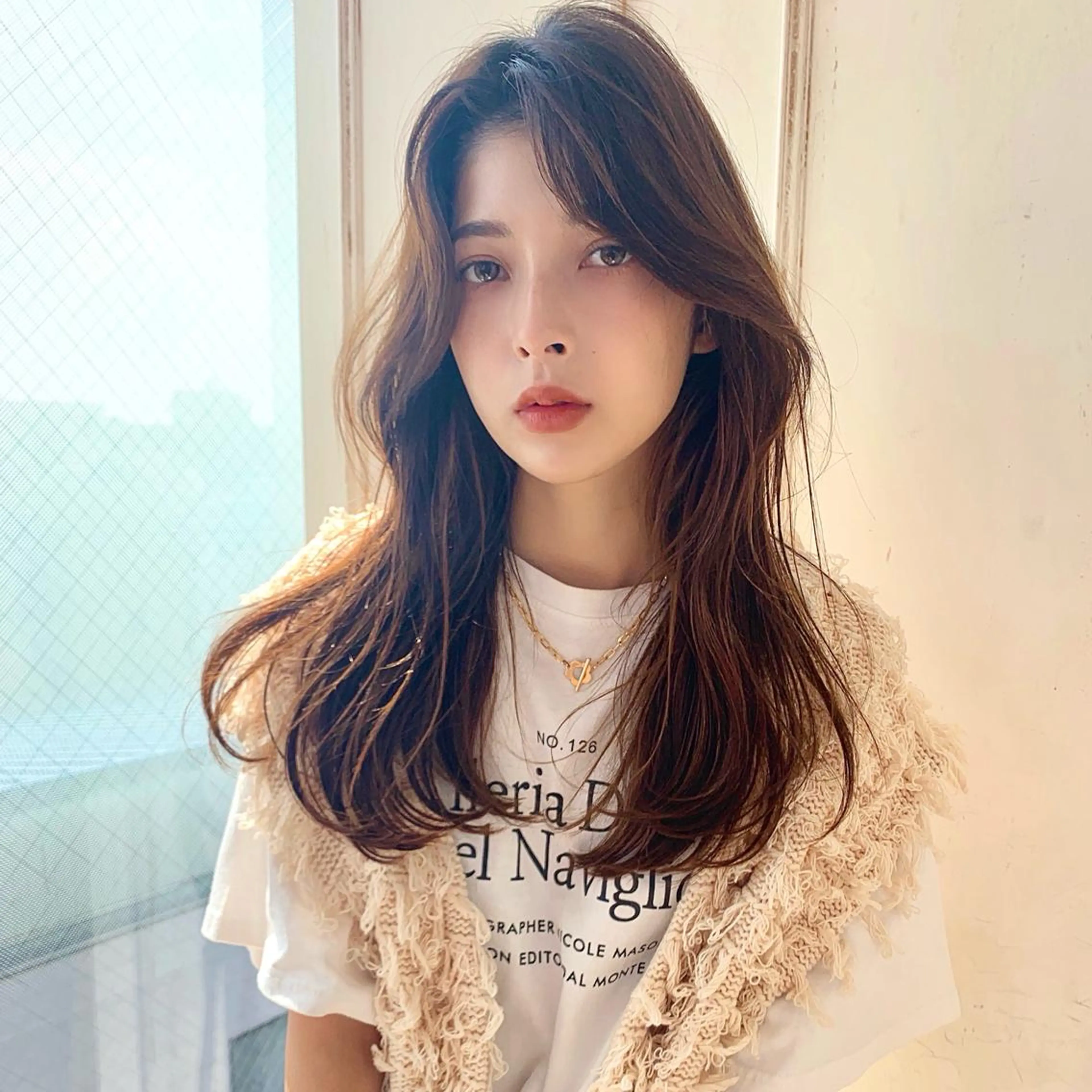 Ⓝカット＋ケアカラー＋オージュアトリートメントの写真