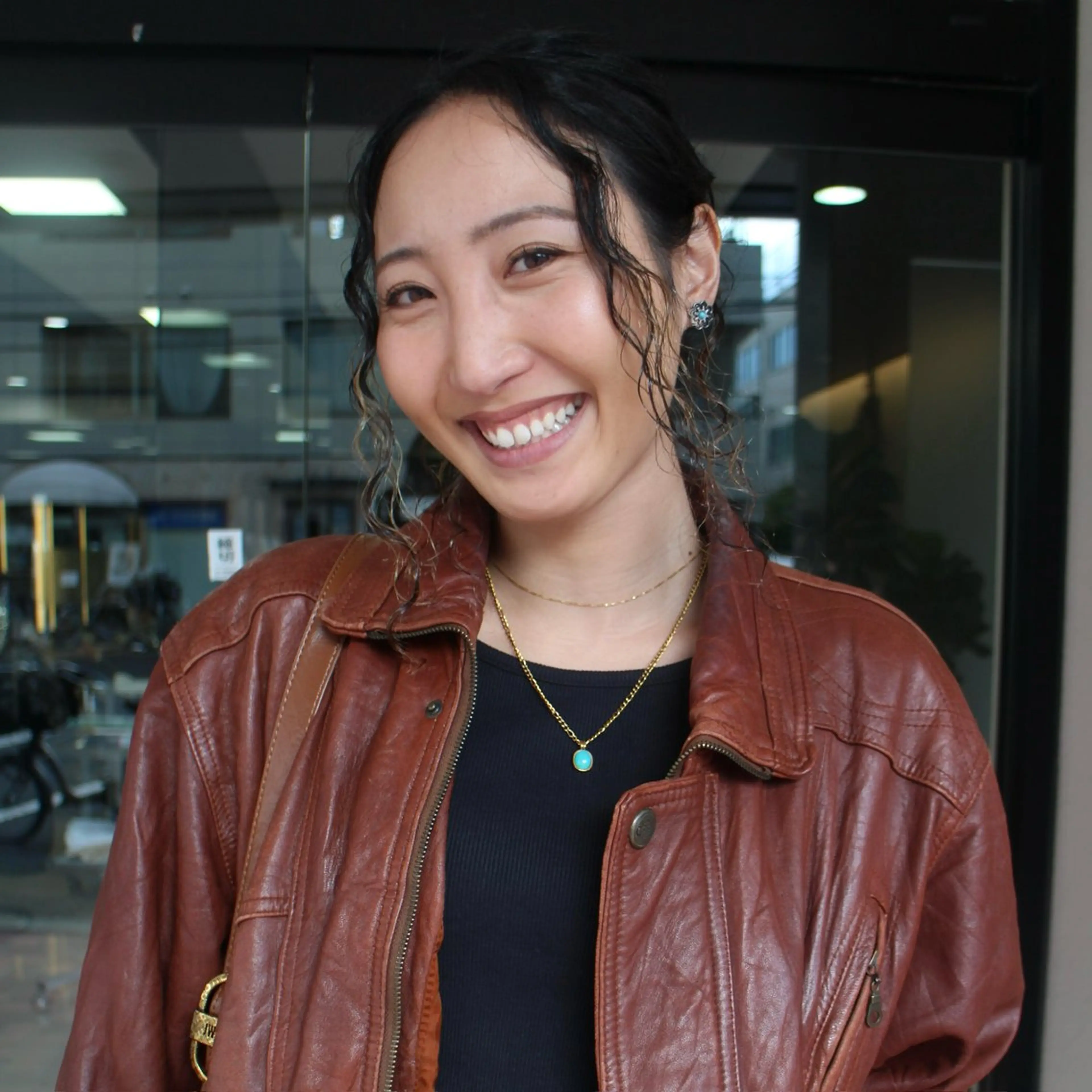 ロング パーマ カーリーパーマ/ 透明ｶﾗｰ/MIKUのヘアスタイル