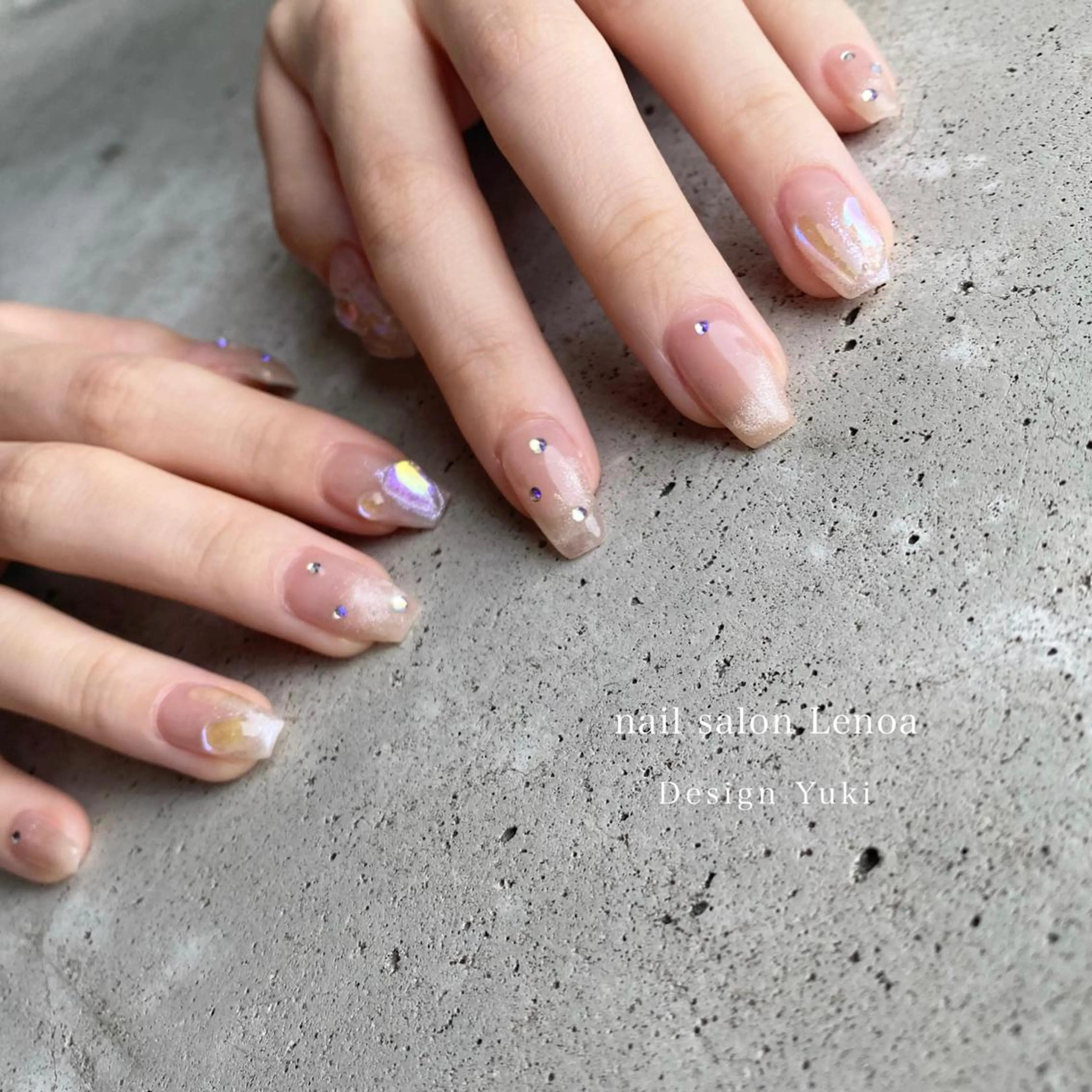 ネイル ハンドネイル Lenoa Yukiのネイルデザイン