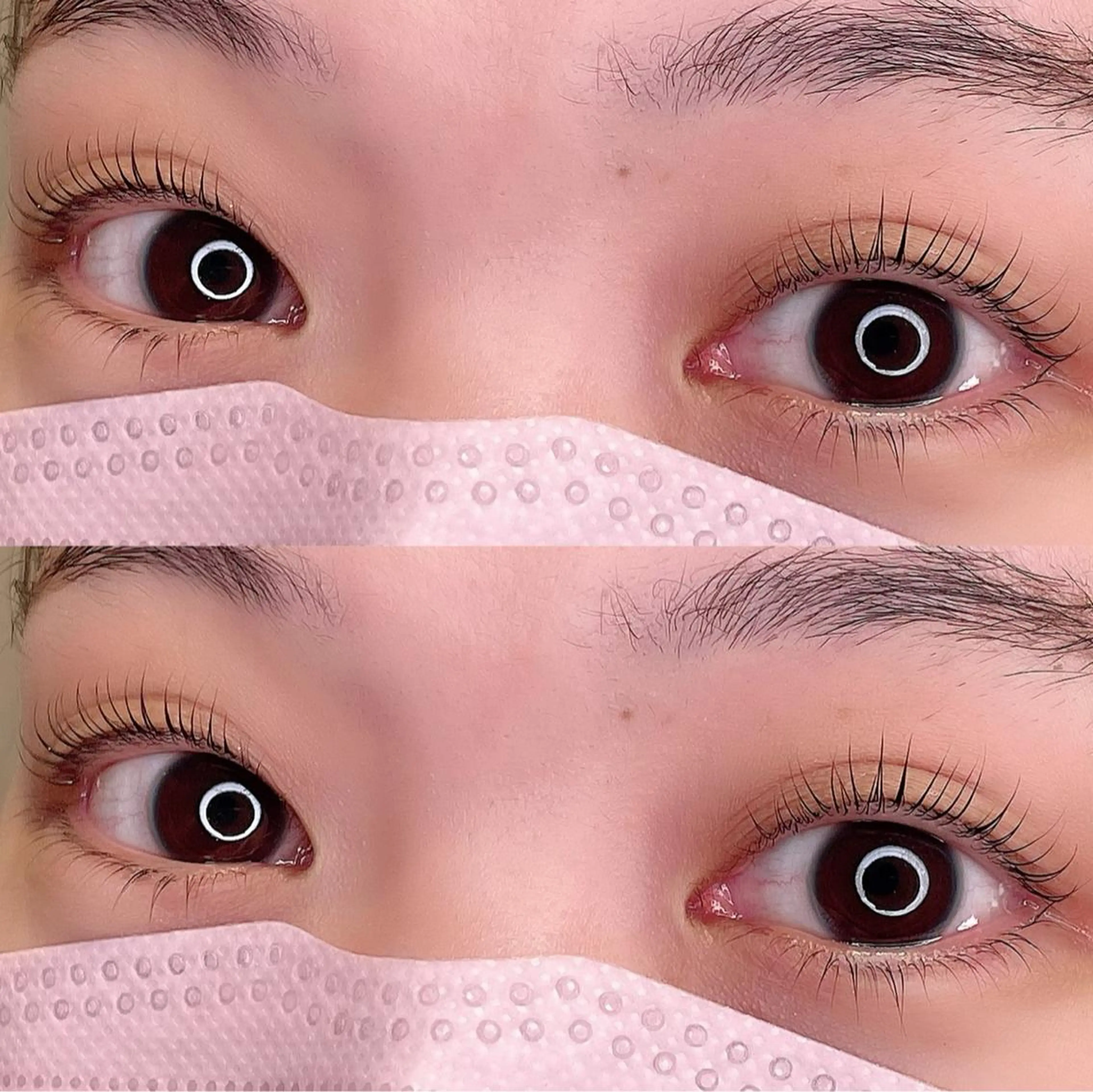 マツエク・マツパ 一重×まつ毛パーマ Jurereye ANDOのマツエク・マツパデザイン