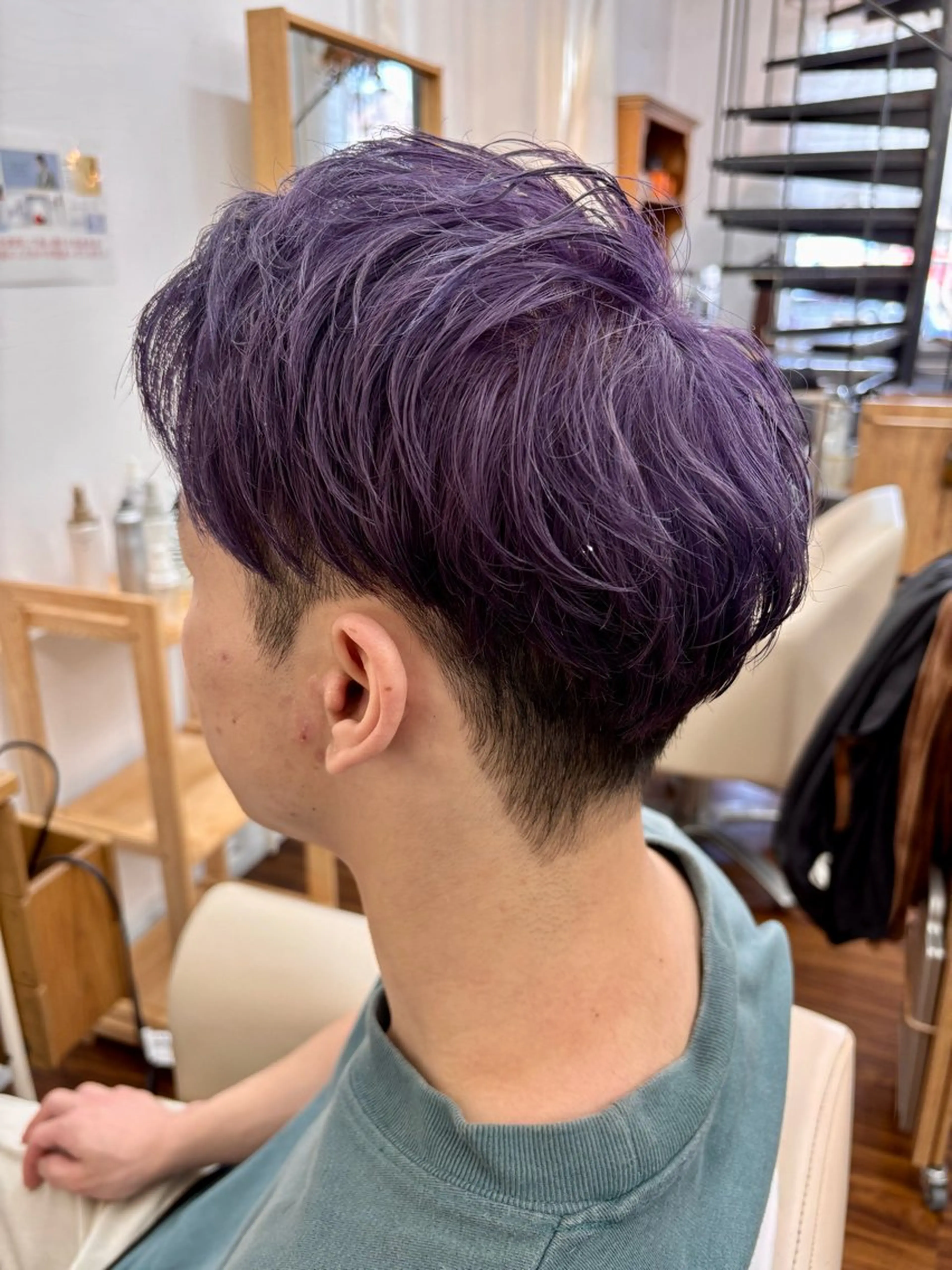 メンズ メンズブリーチ 藤井 友貴のヘアスタイル