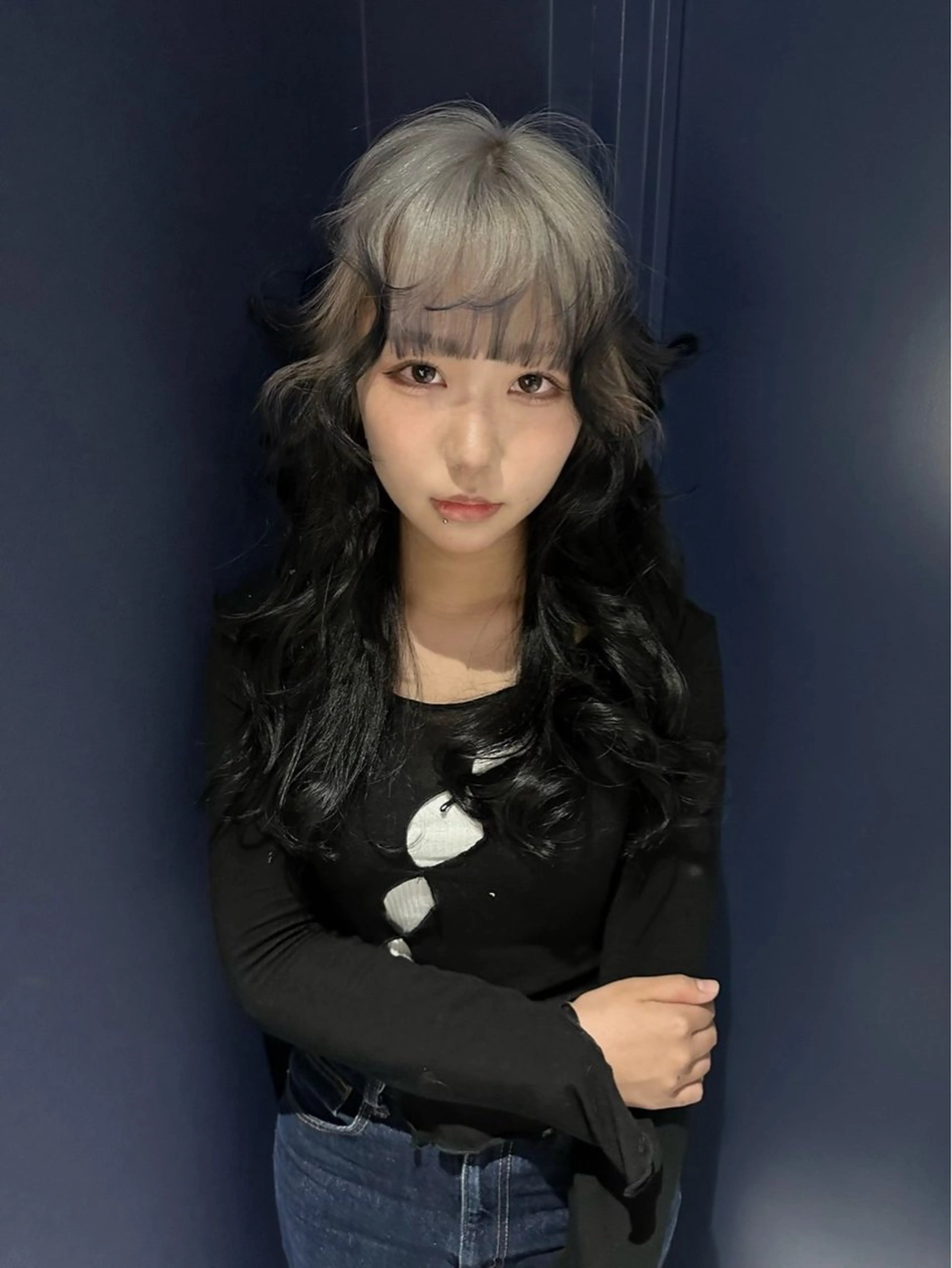 カラー airi໒꒱·ﾟ /デザインカラーのヘアスタイル