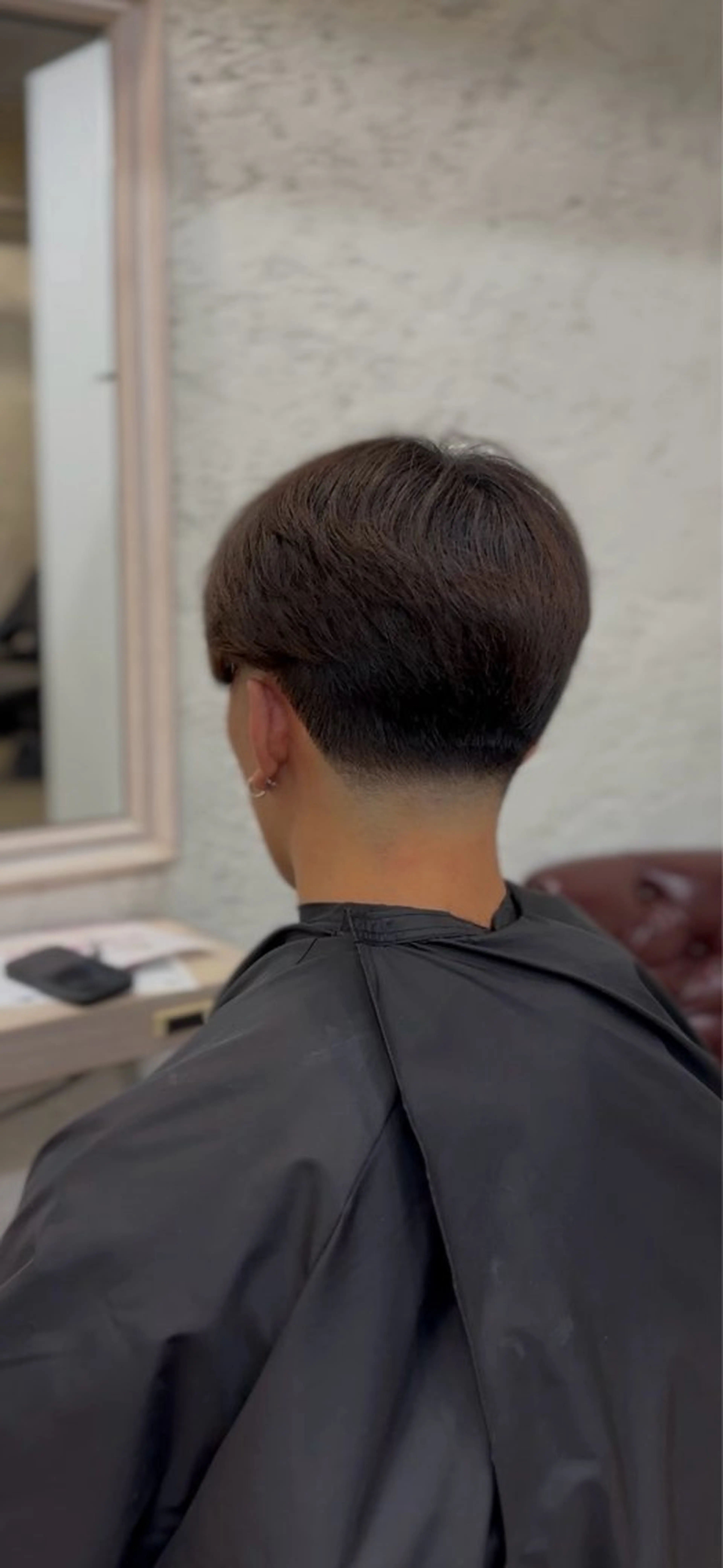 メンズ フェードカット tidehair 叶汰のヘアスタイル