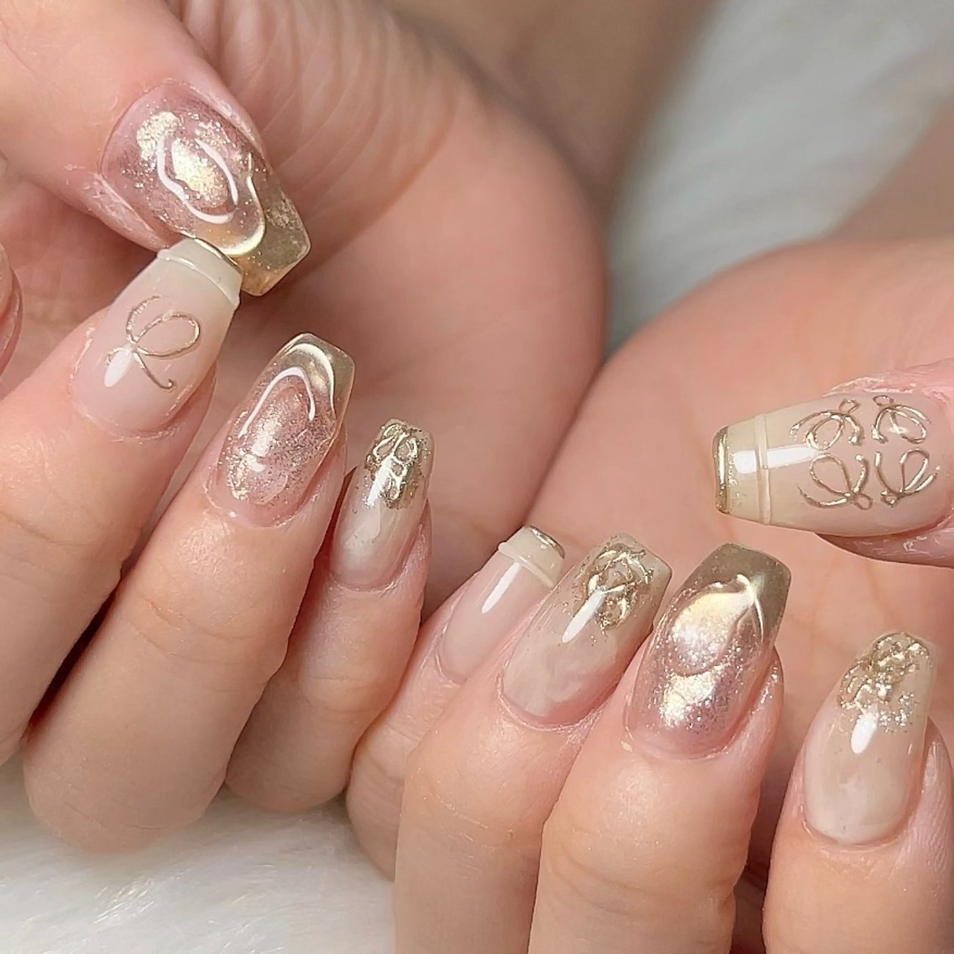 ネイル ハンドネイル 【Yappy🌈】 💖P-tanaのネイルデザイン