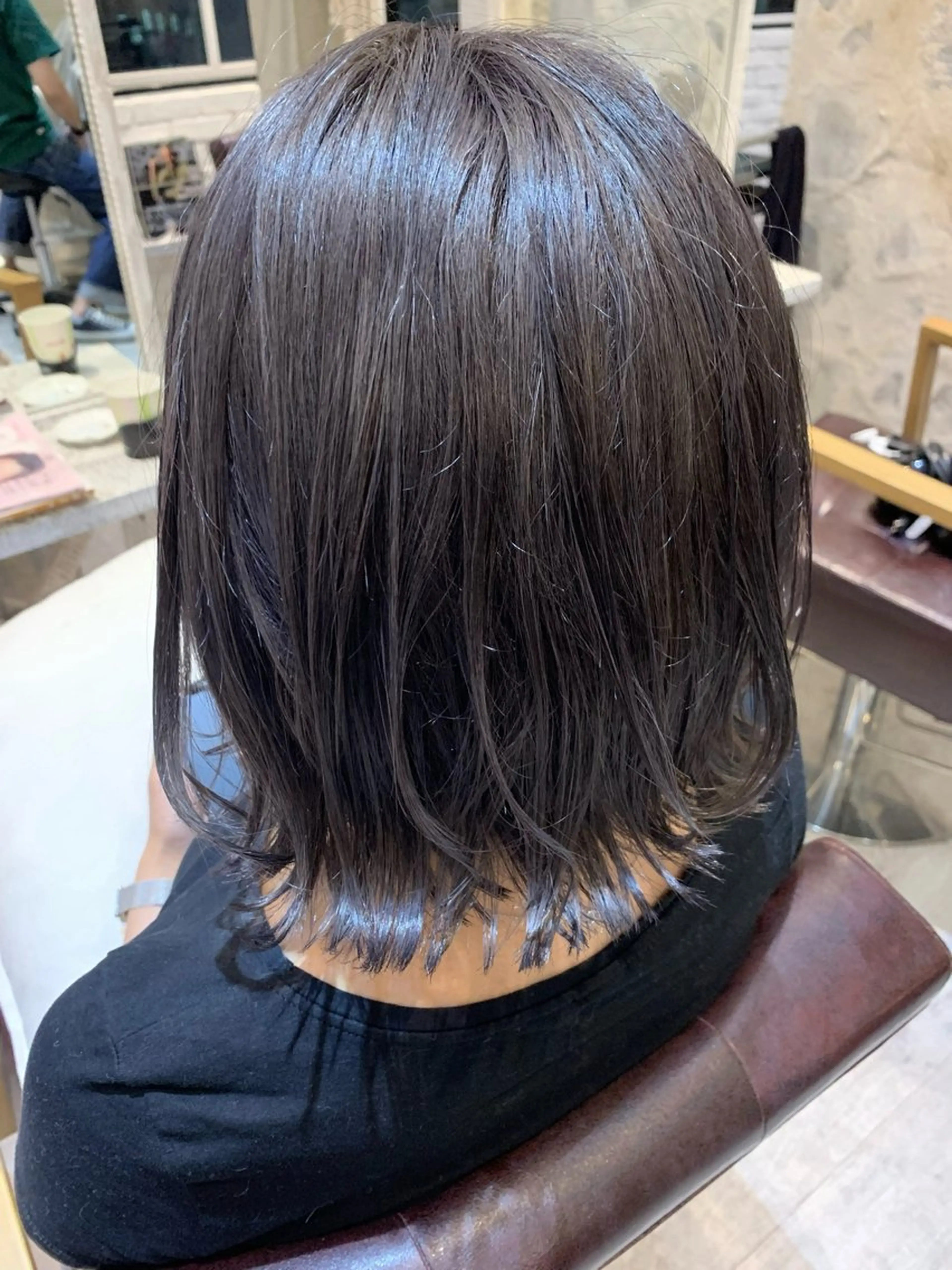 ミディアム カラー 塚本 昂のヘアスタイル