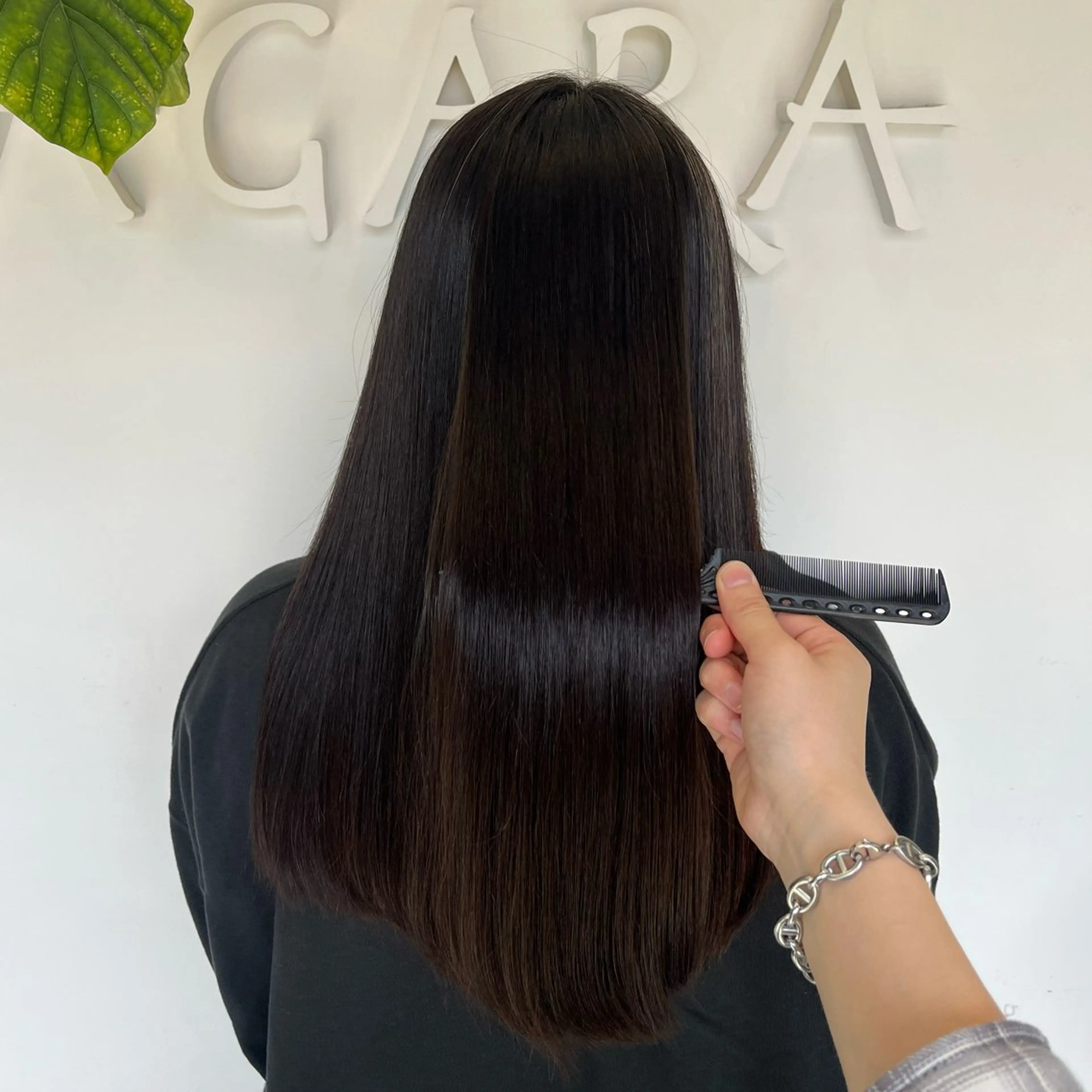 うるツヤ美髪縮毛矯正🩵🪽‪➕カット✂️➕1step treatment🧴の写真