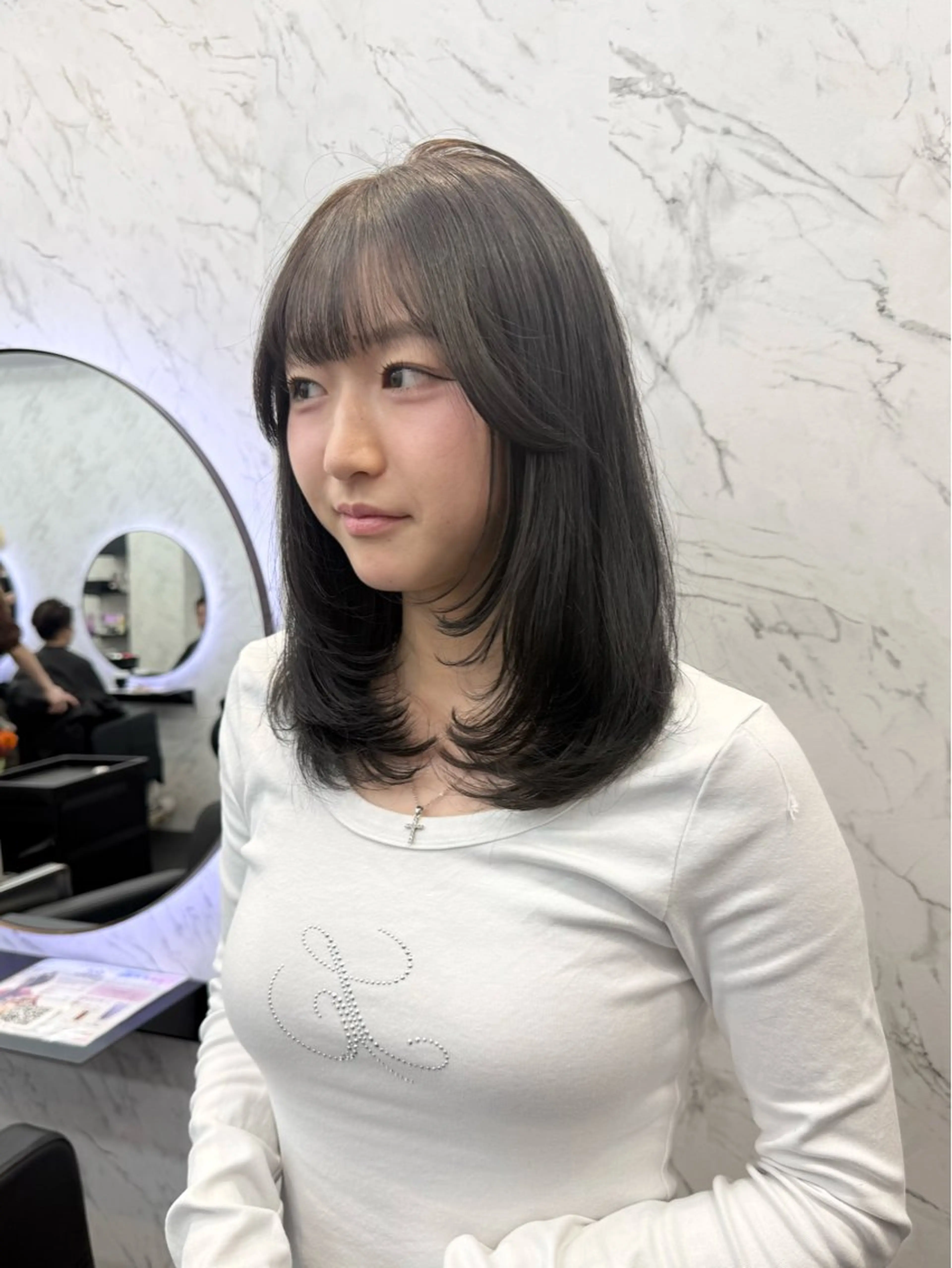 セミロング カット ✨カット¥1100円 横浜/Yudai✨のヘアスタイル