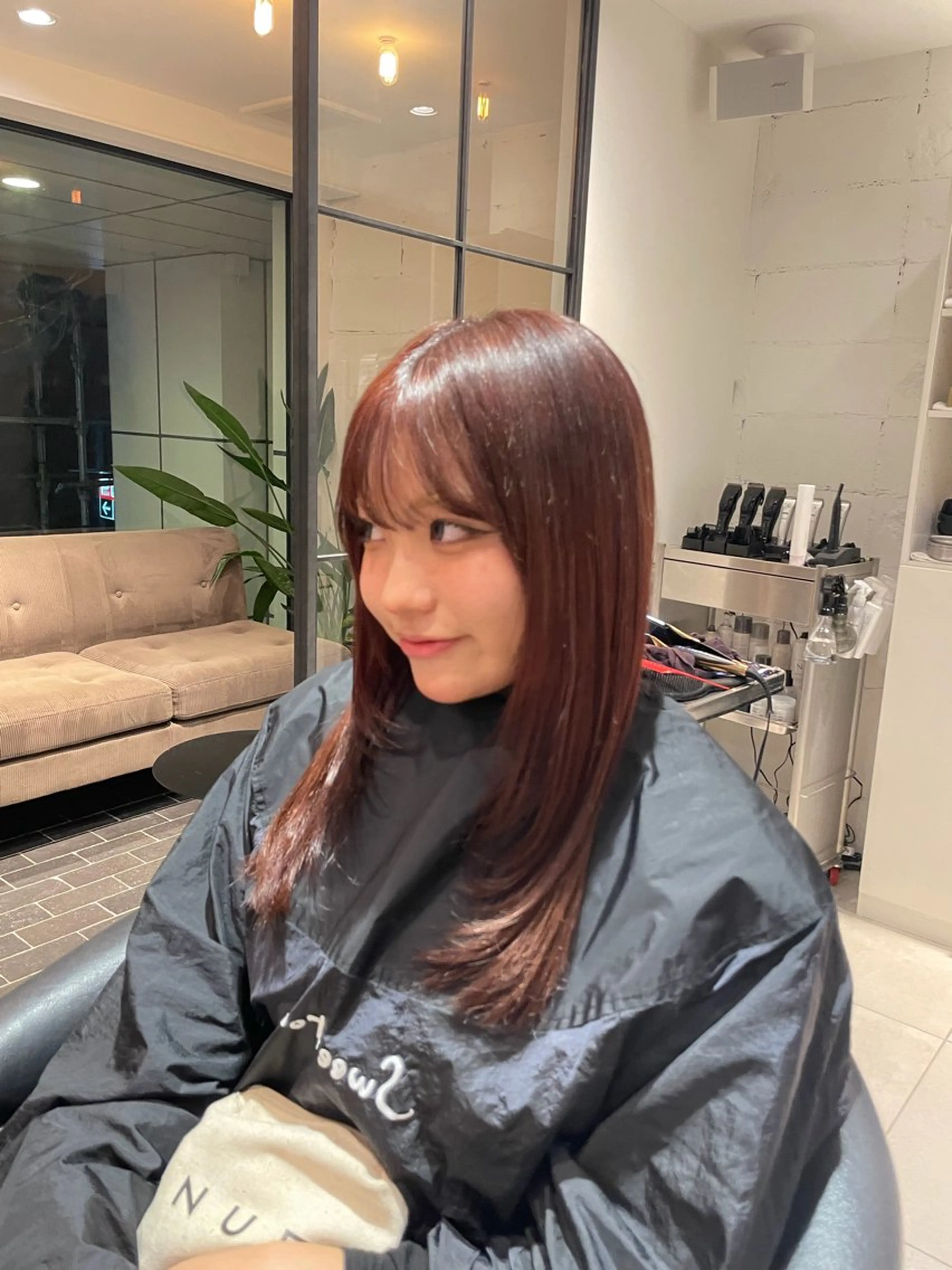 ロング ヘアカラー トリートメント 髪質改善✨高級カラー 野井琢生のヘアスタイル