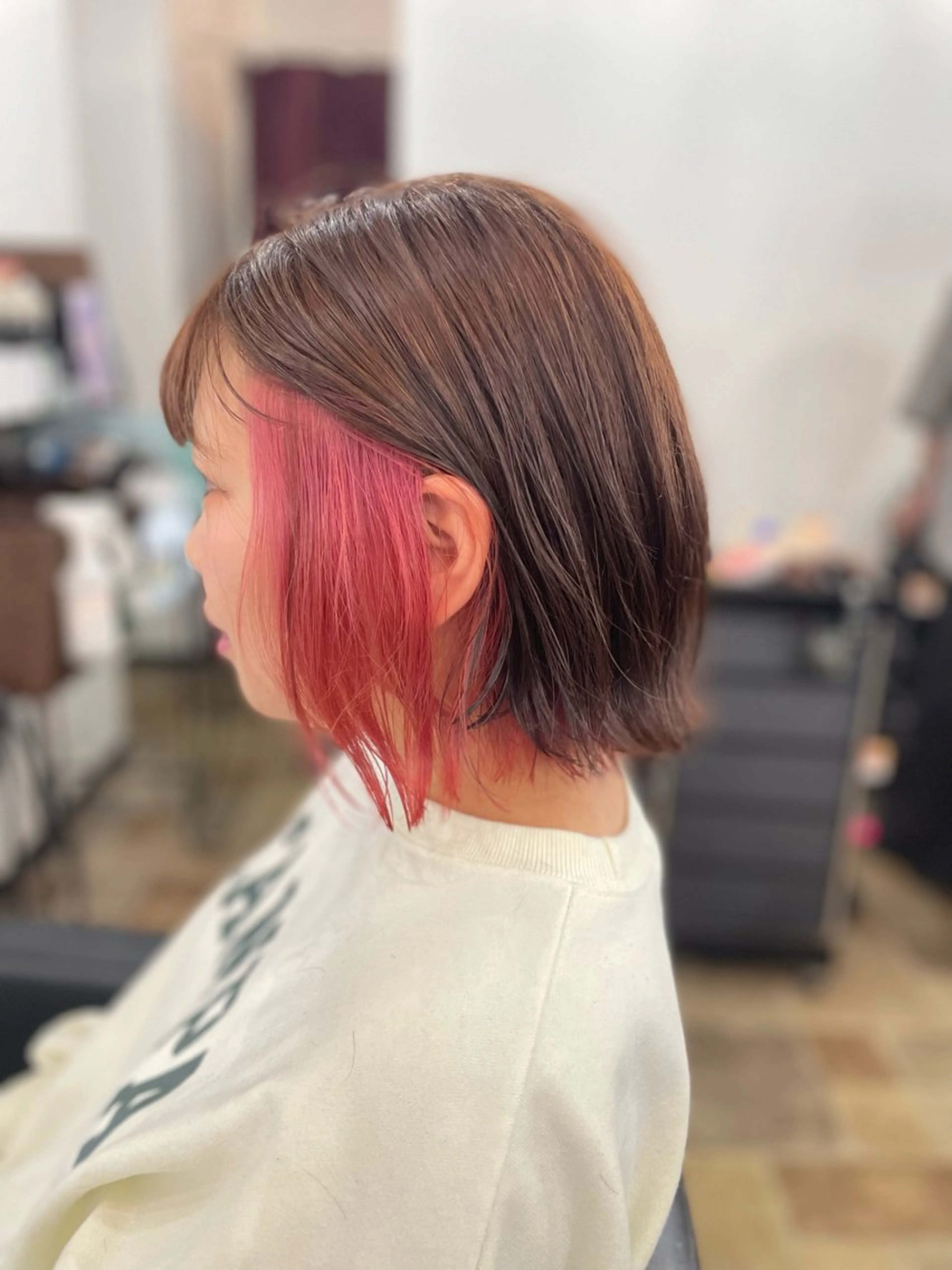 ショート カラー amphihair 高橋祐也のヘアスタイル